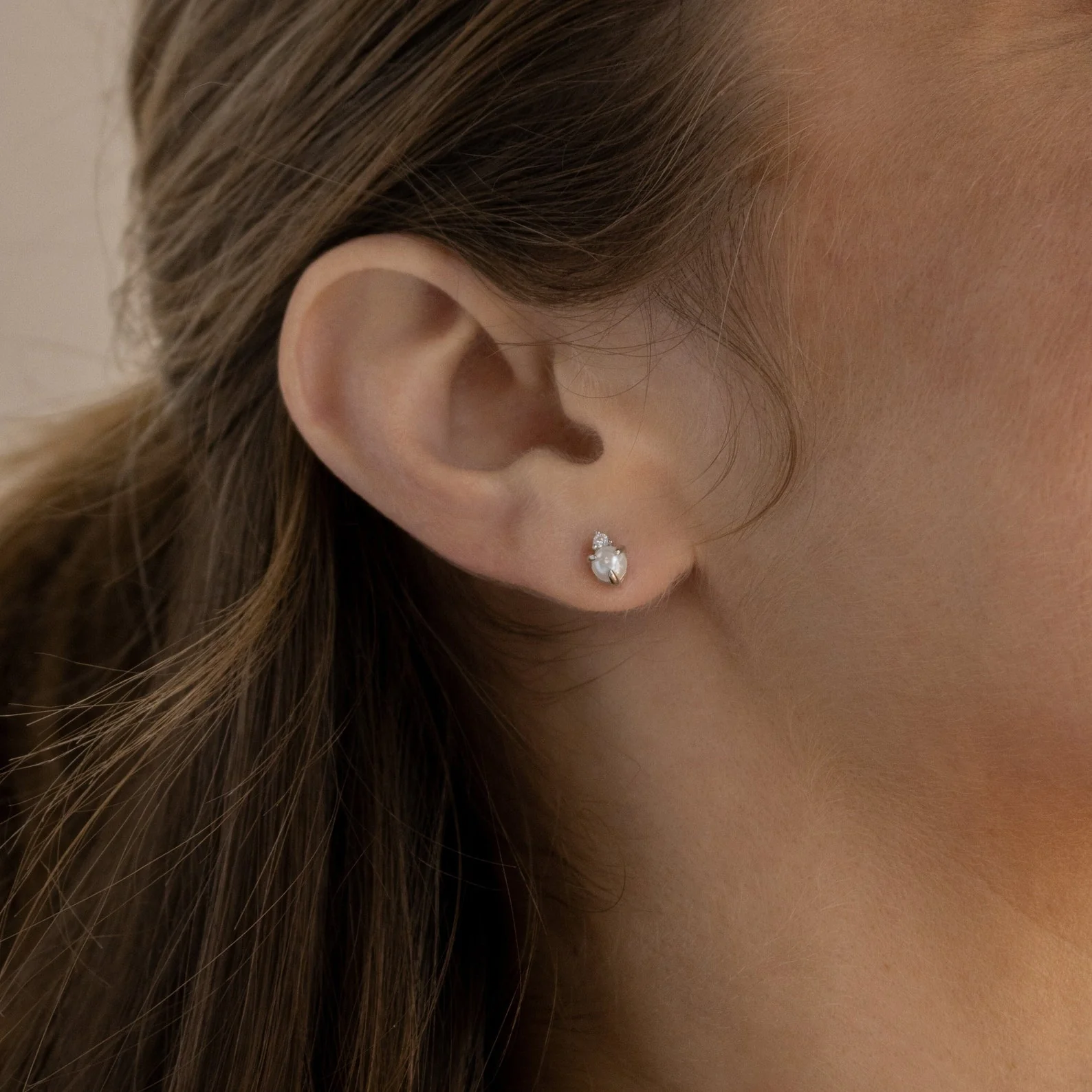 Julia Pearl Studs - Image 4