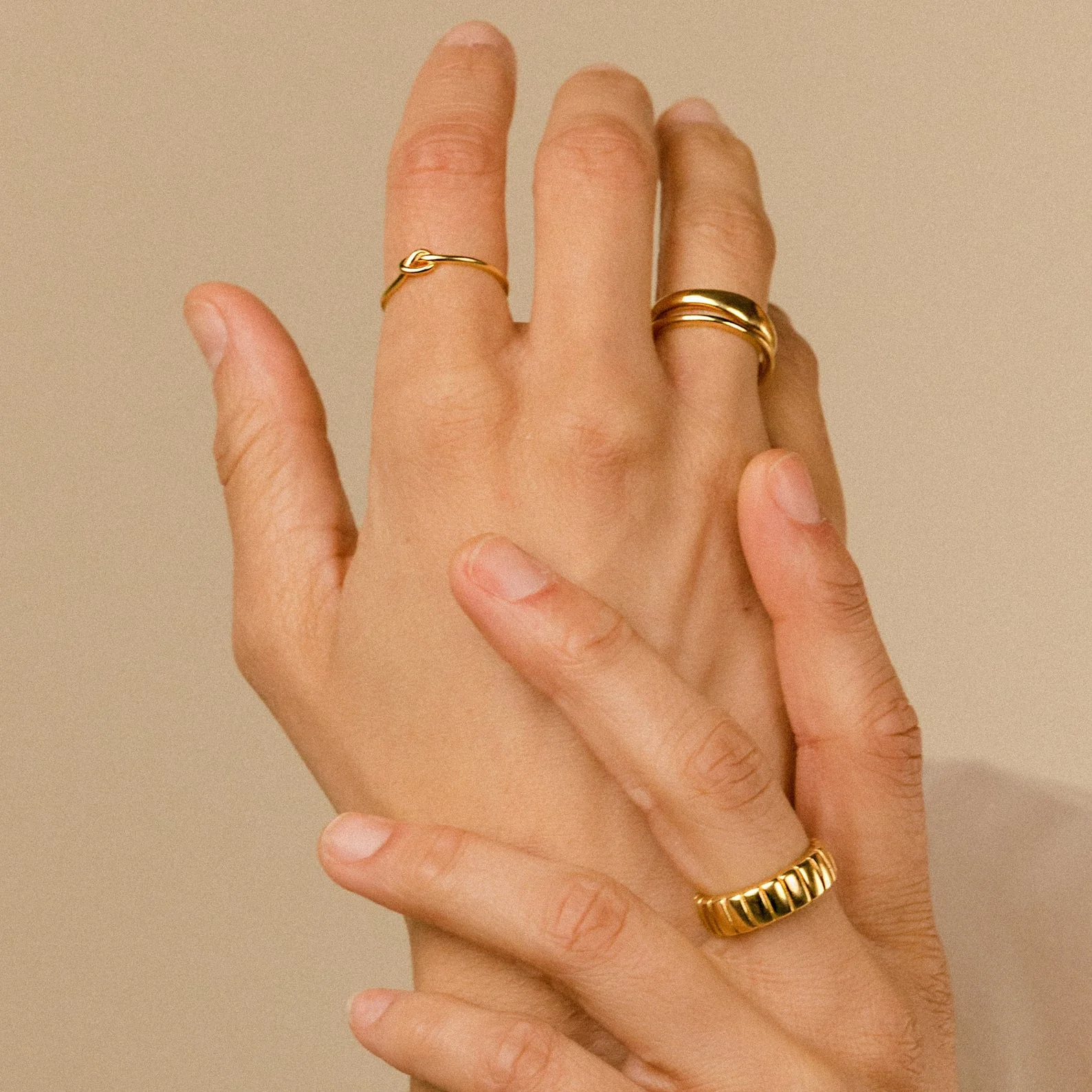 Knot Ring in Silver - Image 5