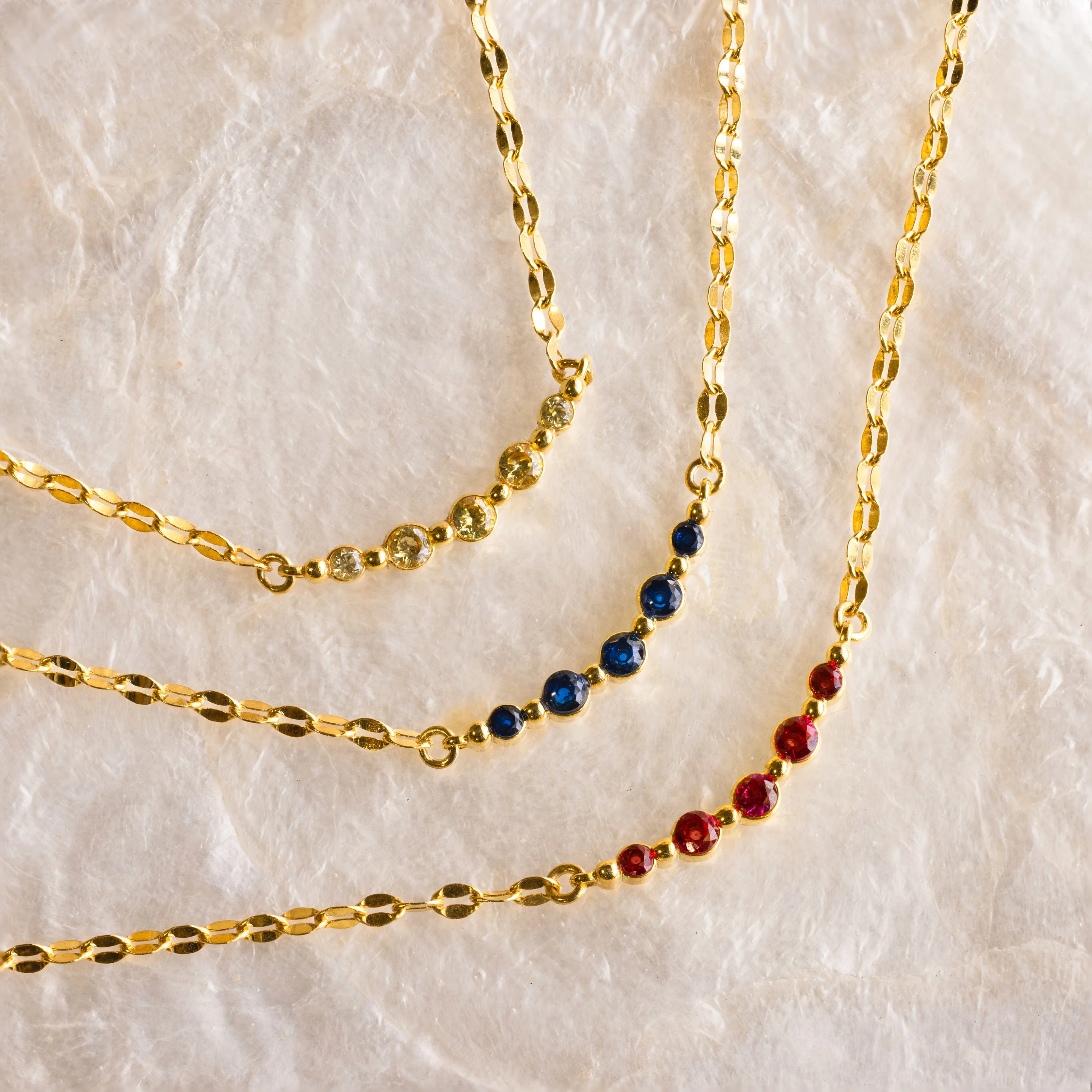 Lace Birthstone Necklace - Image 7