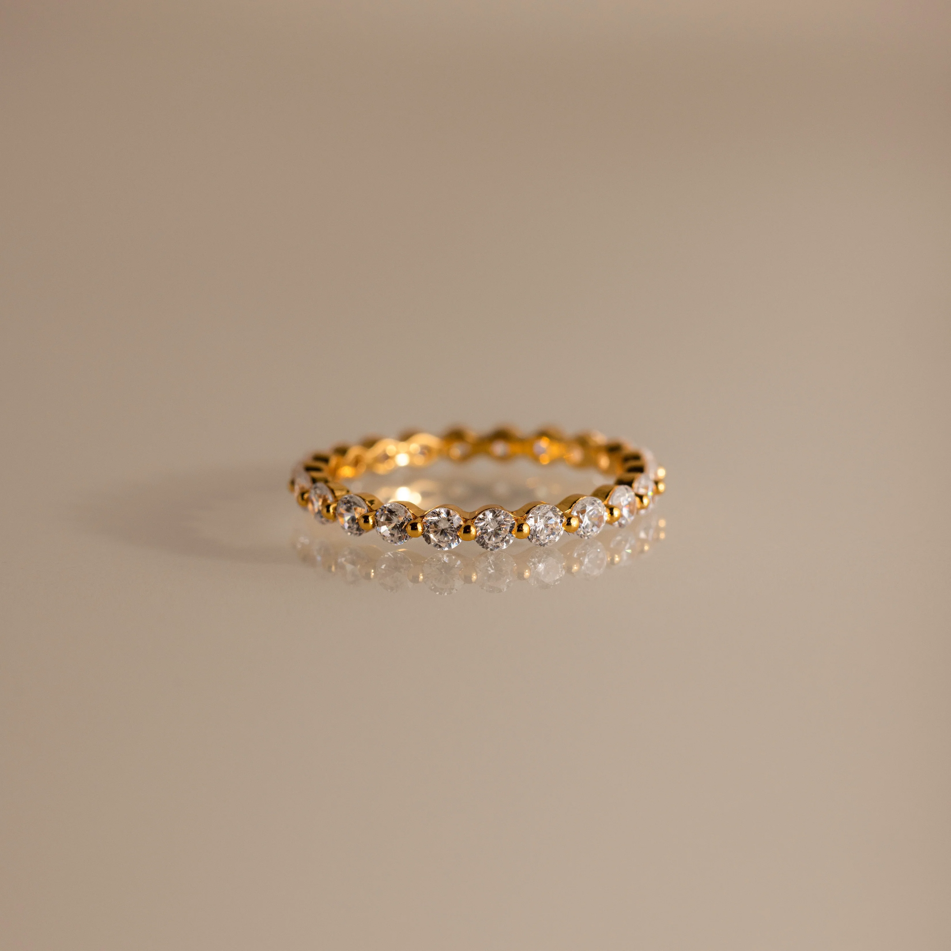 Lace Eternity Diamond Ring