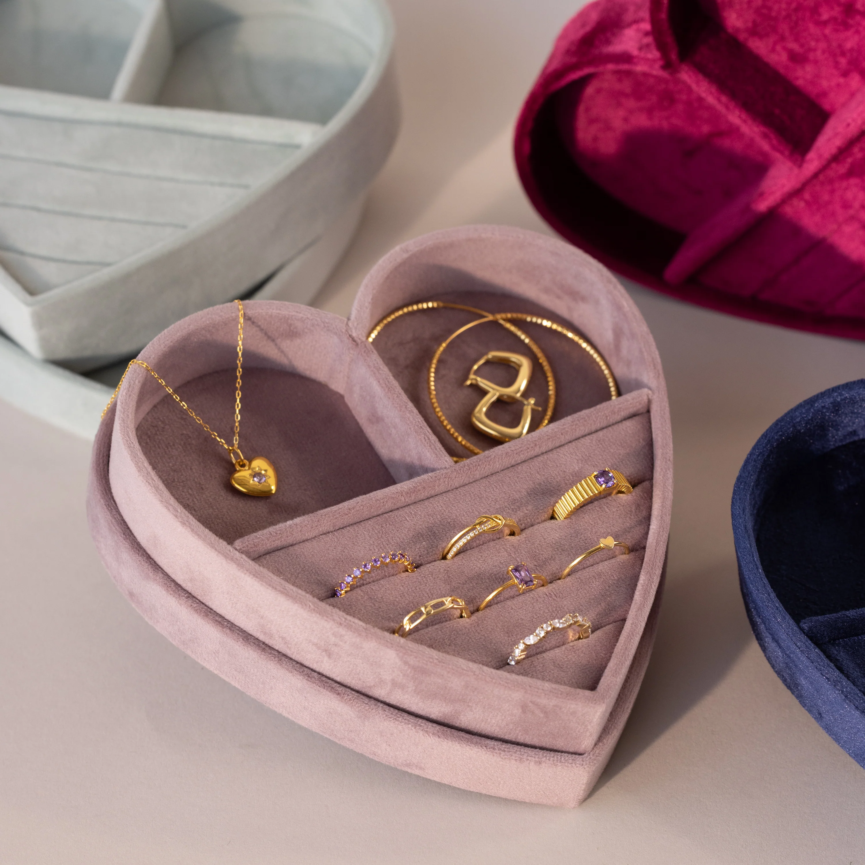 Blue Large Heart Box - Image 3
