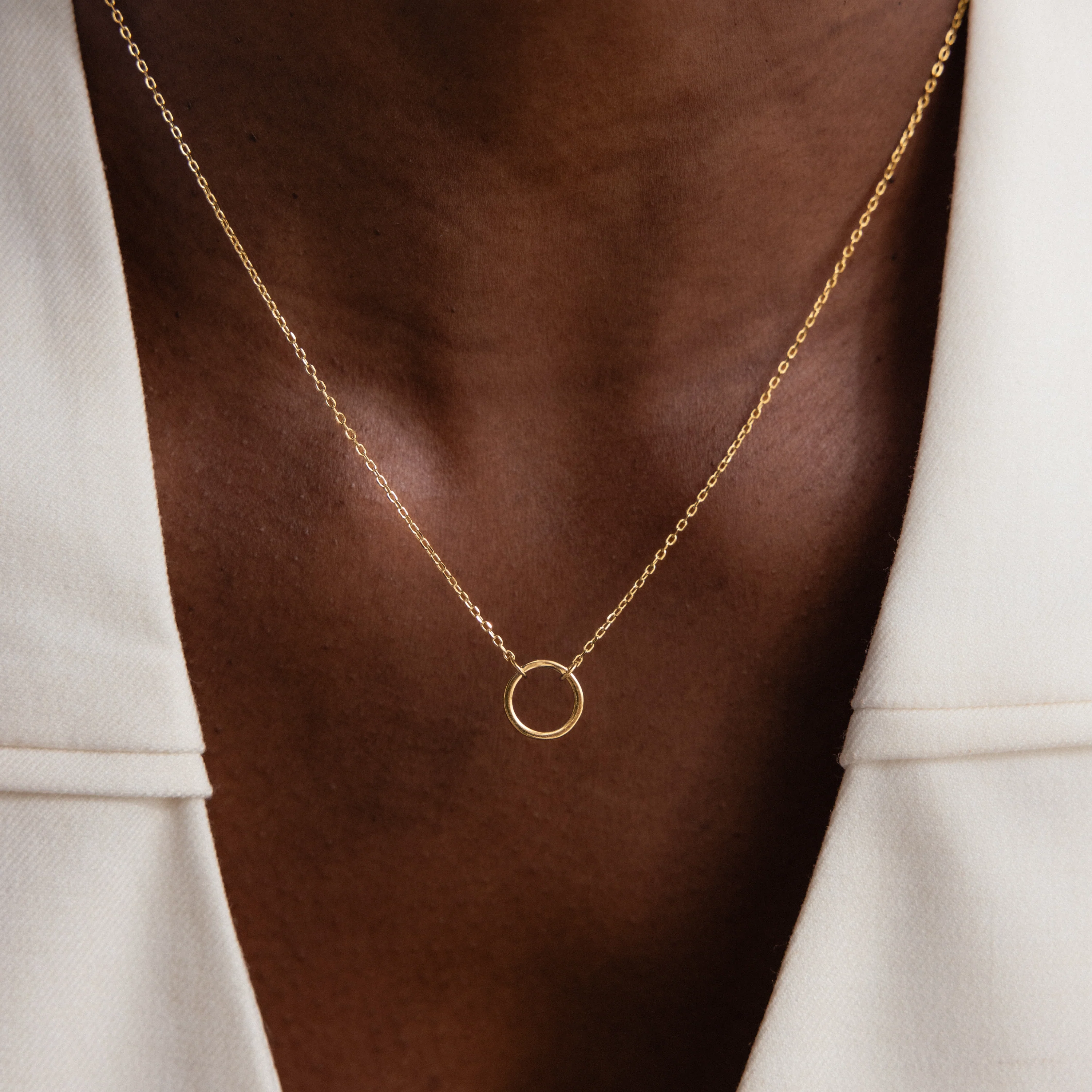 Large Rolo Clasp Necklace - Image 3