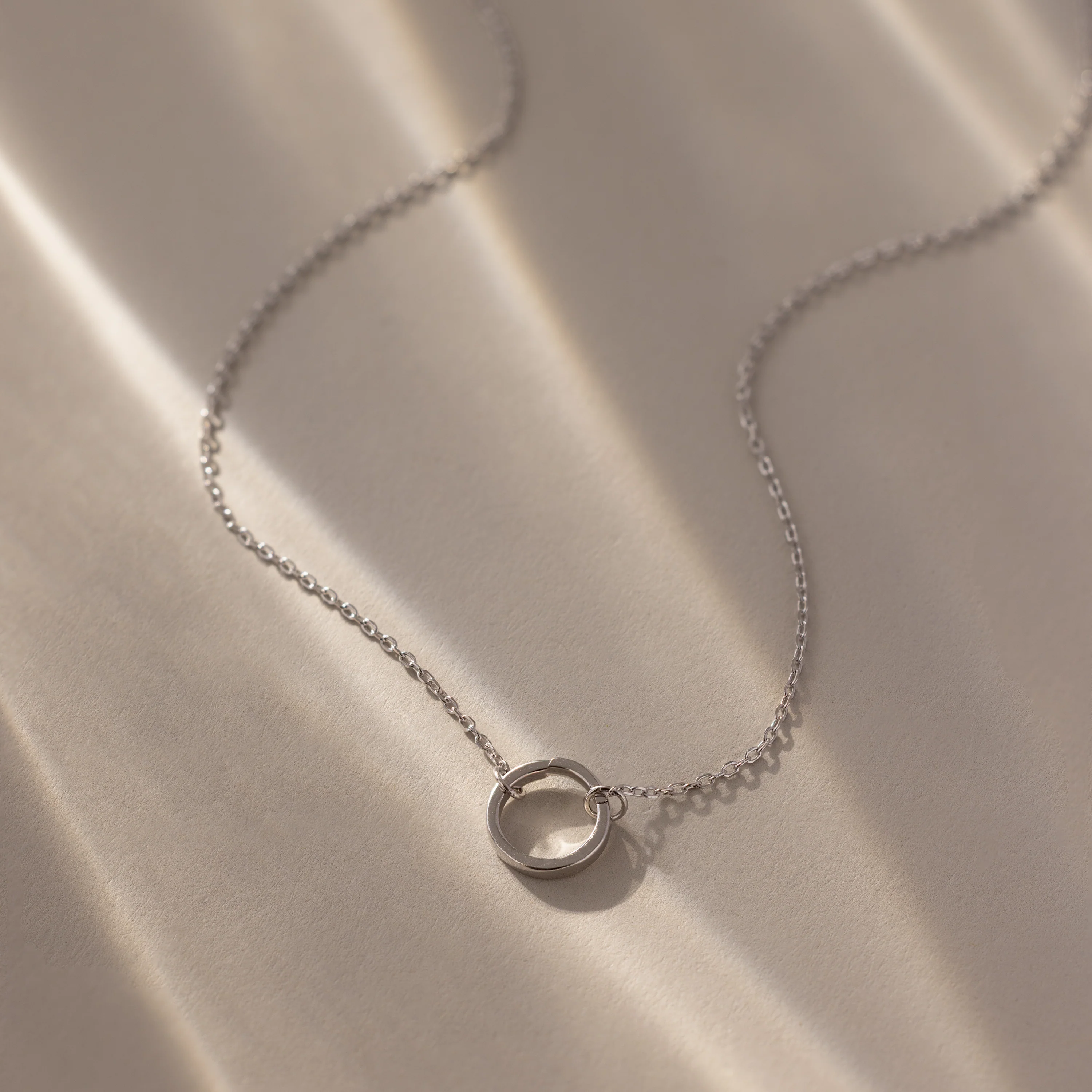 Large Rolo Clasp Necklace - Image 6