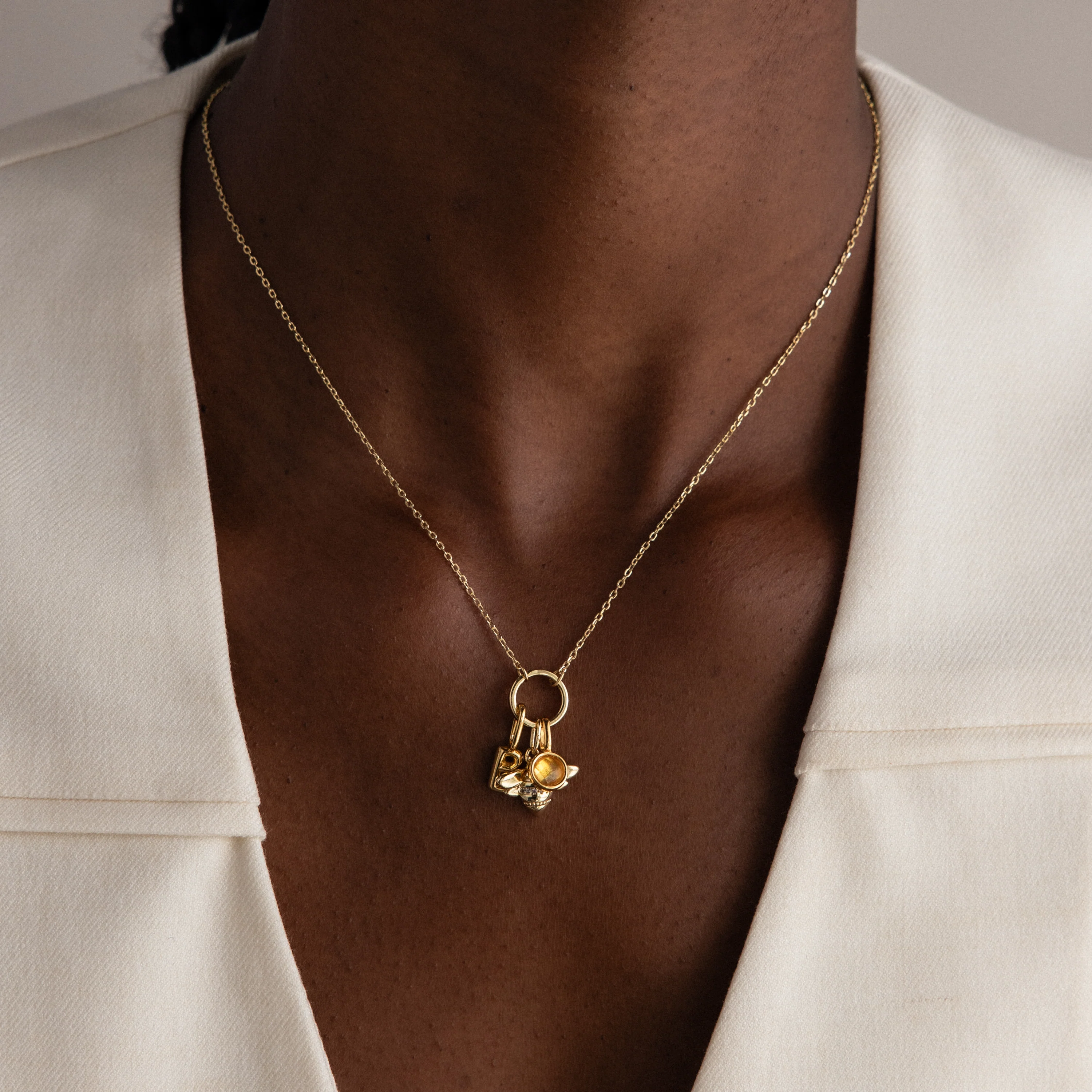 Large Rolo Clasp Necklace - Image 7