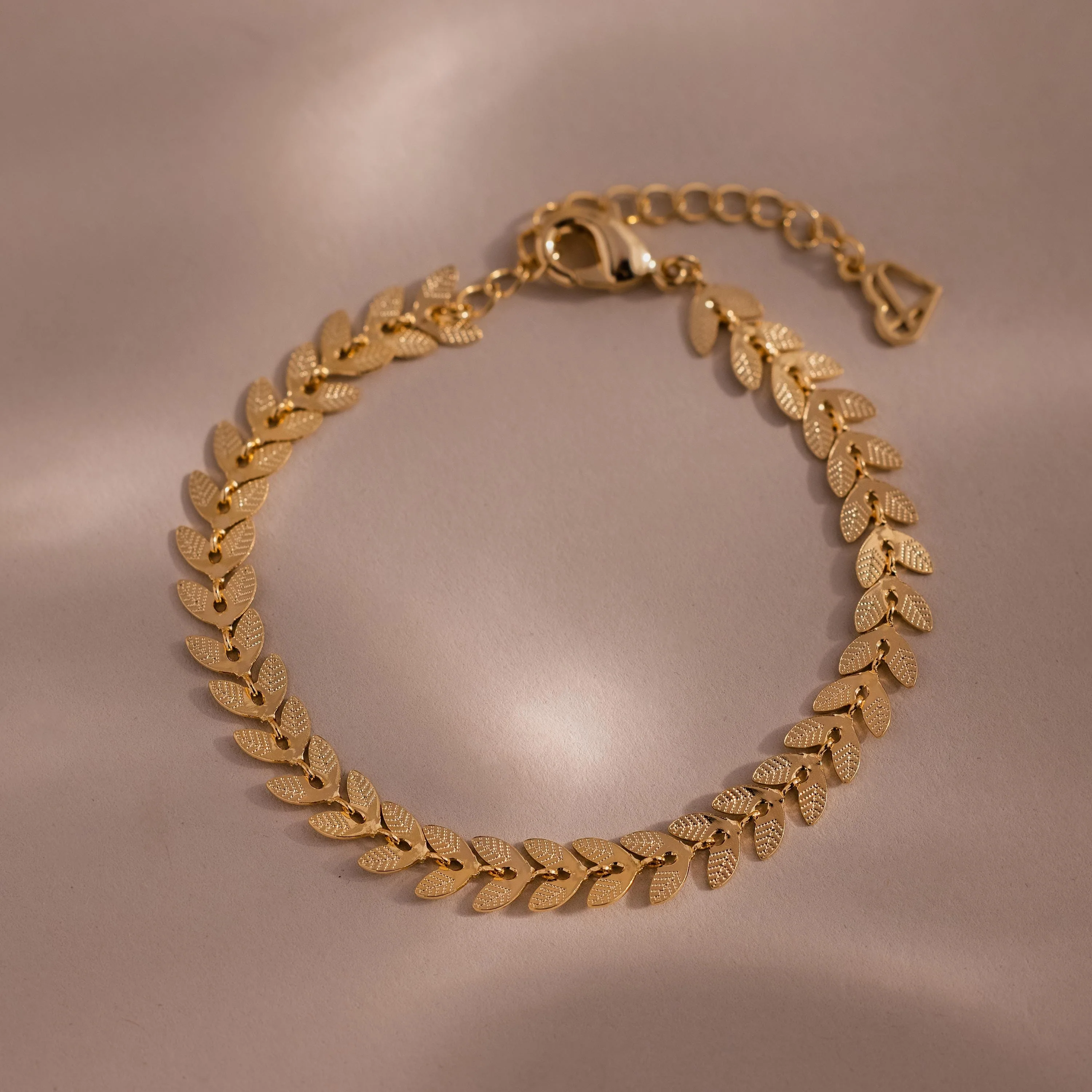 Leaf Link Bracelet