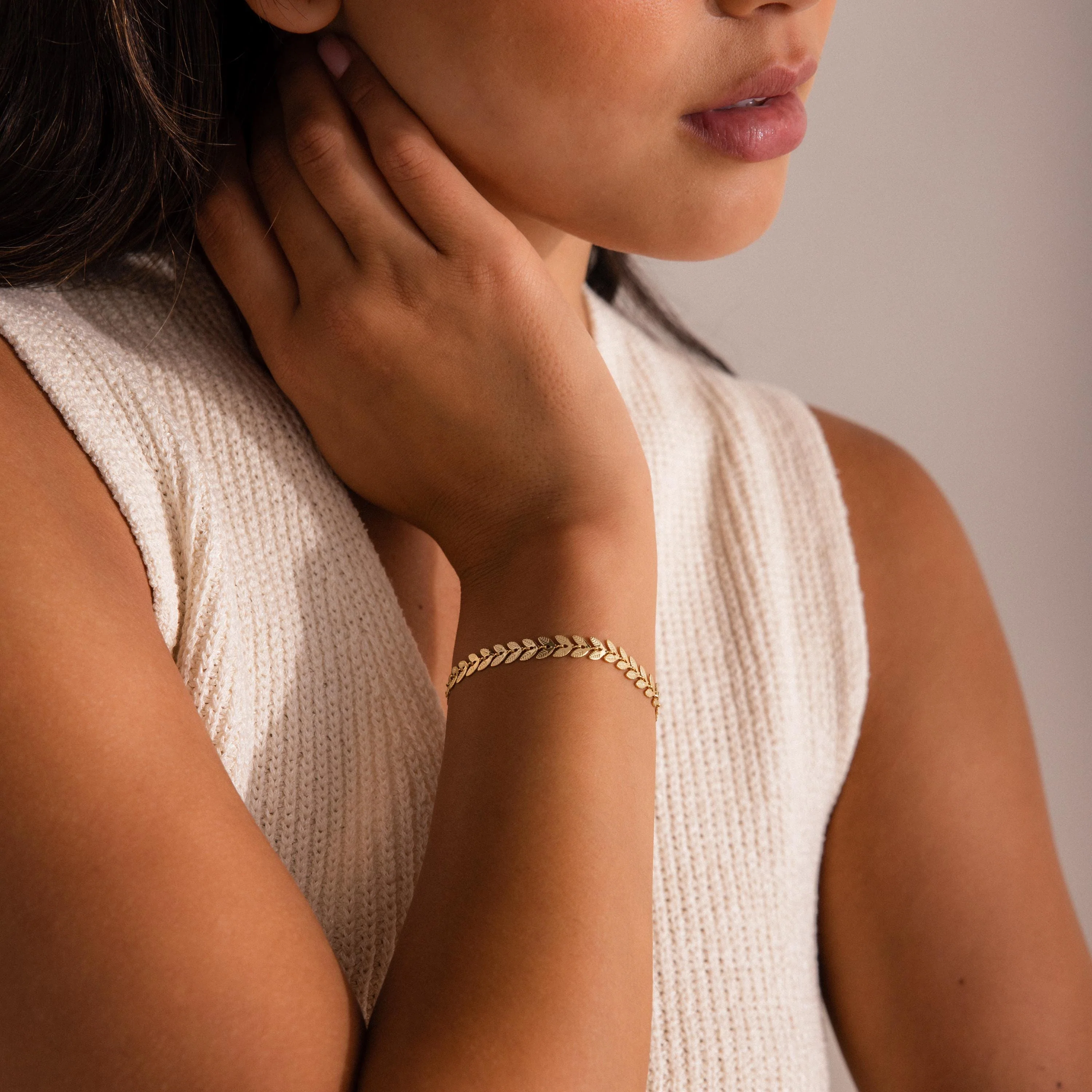 Leaf Link Bracelet - Image 8