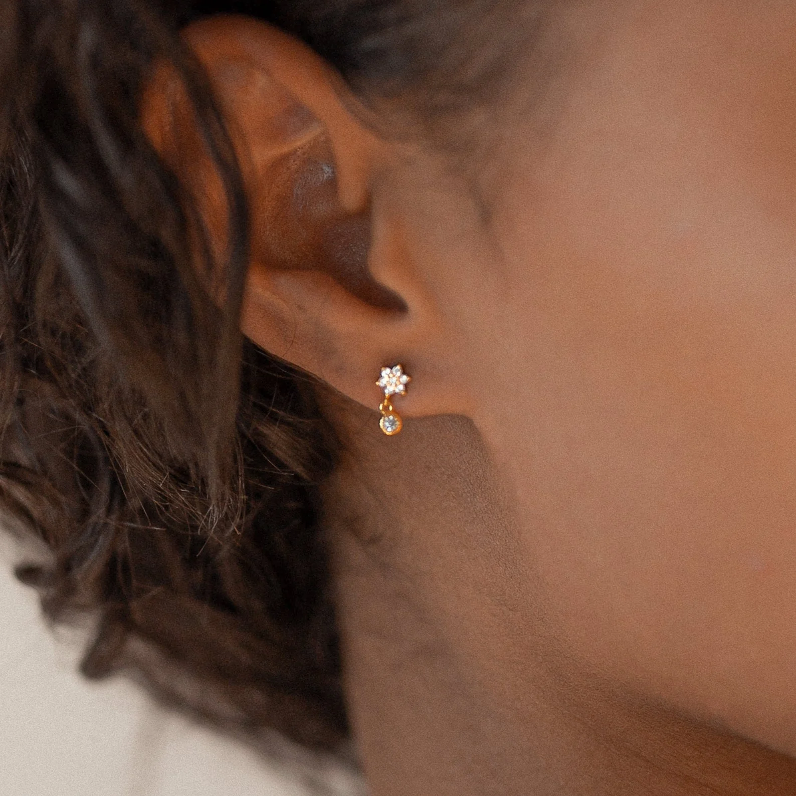 Lexi Flower Studs - Image 4