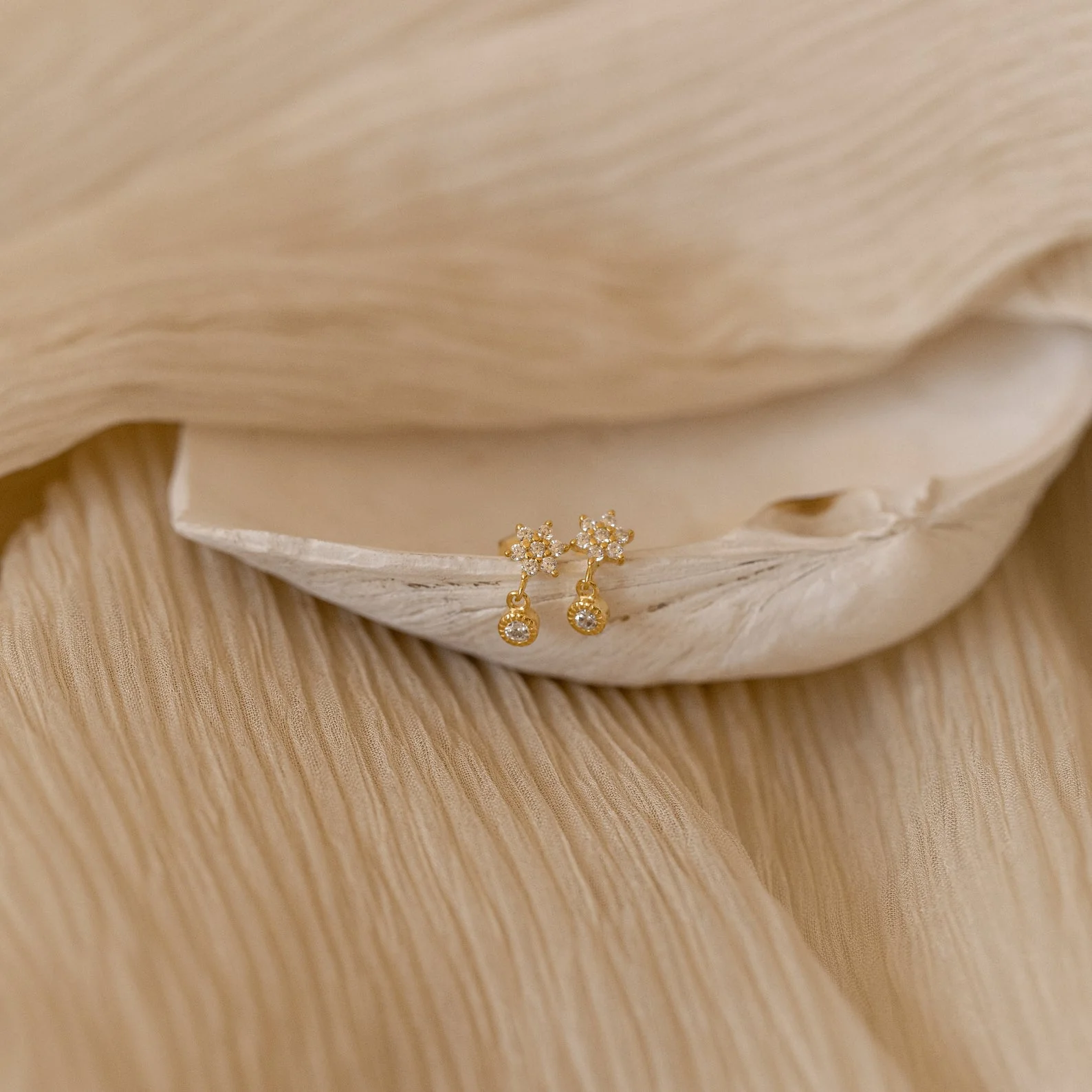 Lexi Flower Studs - Image 5