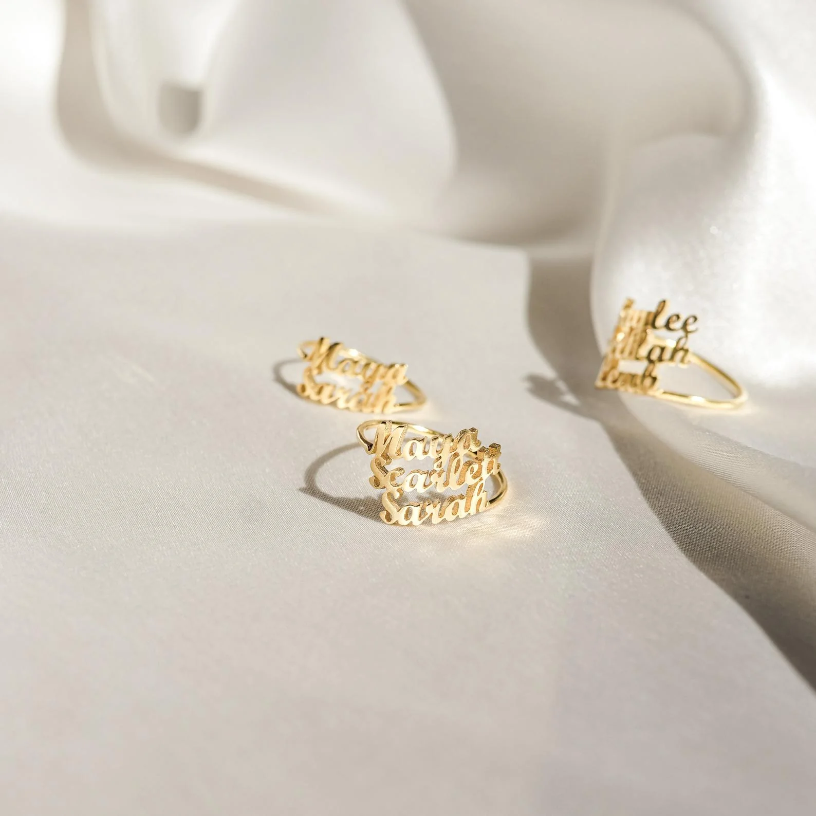 London Triple Name Ring - Image 3