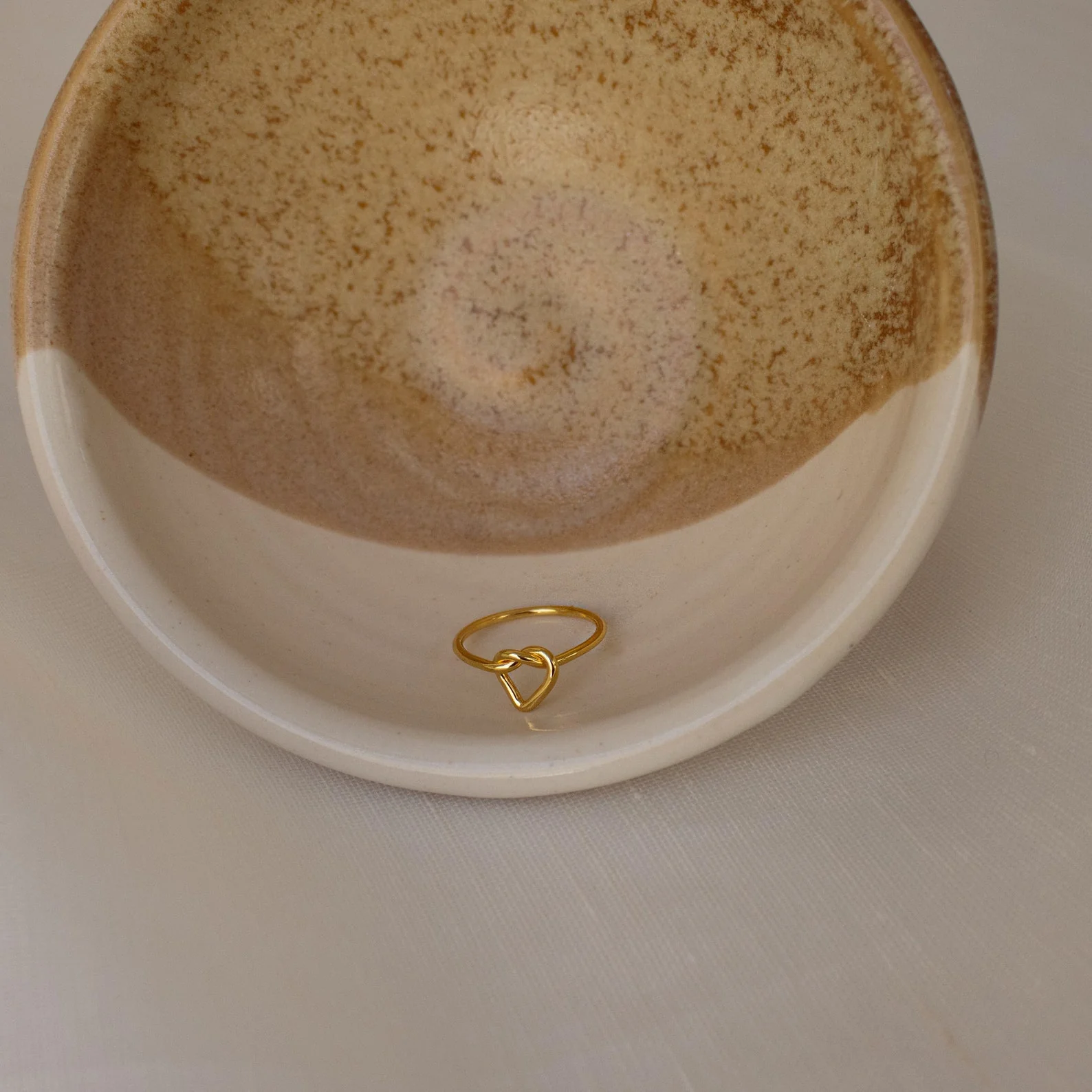 Love Heart Knot Ring - Image 5