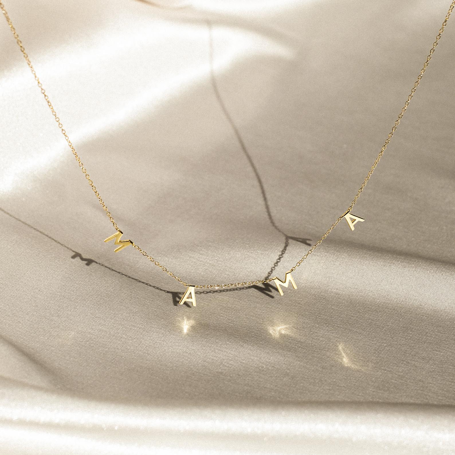 Mama Letter Necklace - Image 6