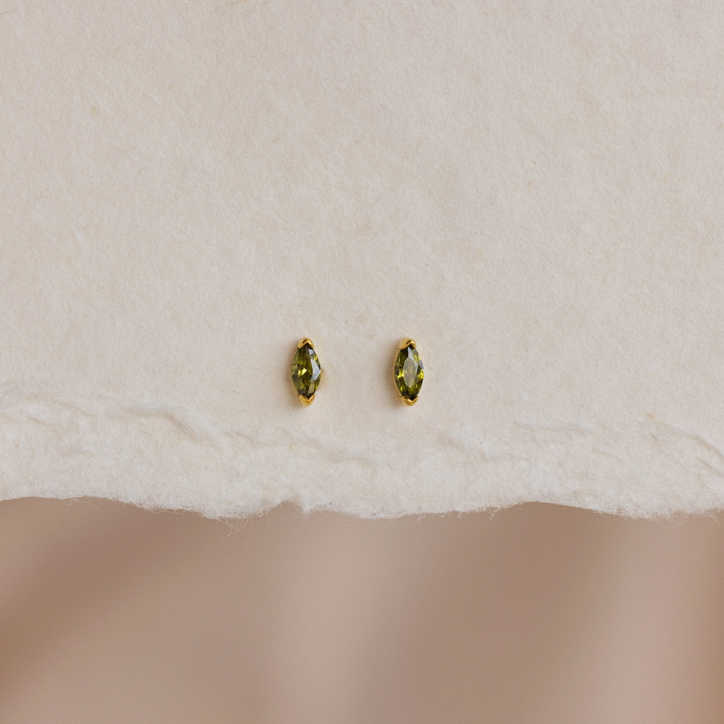 Marquise Birthstone Studs - Image 5