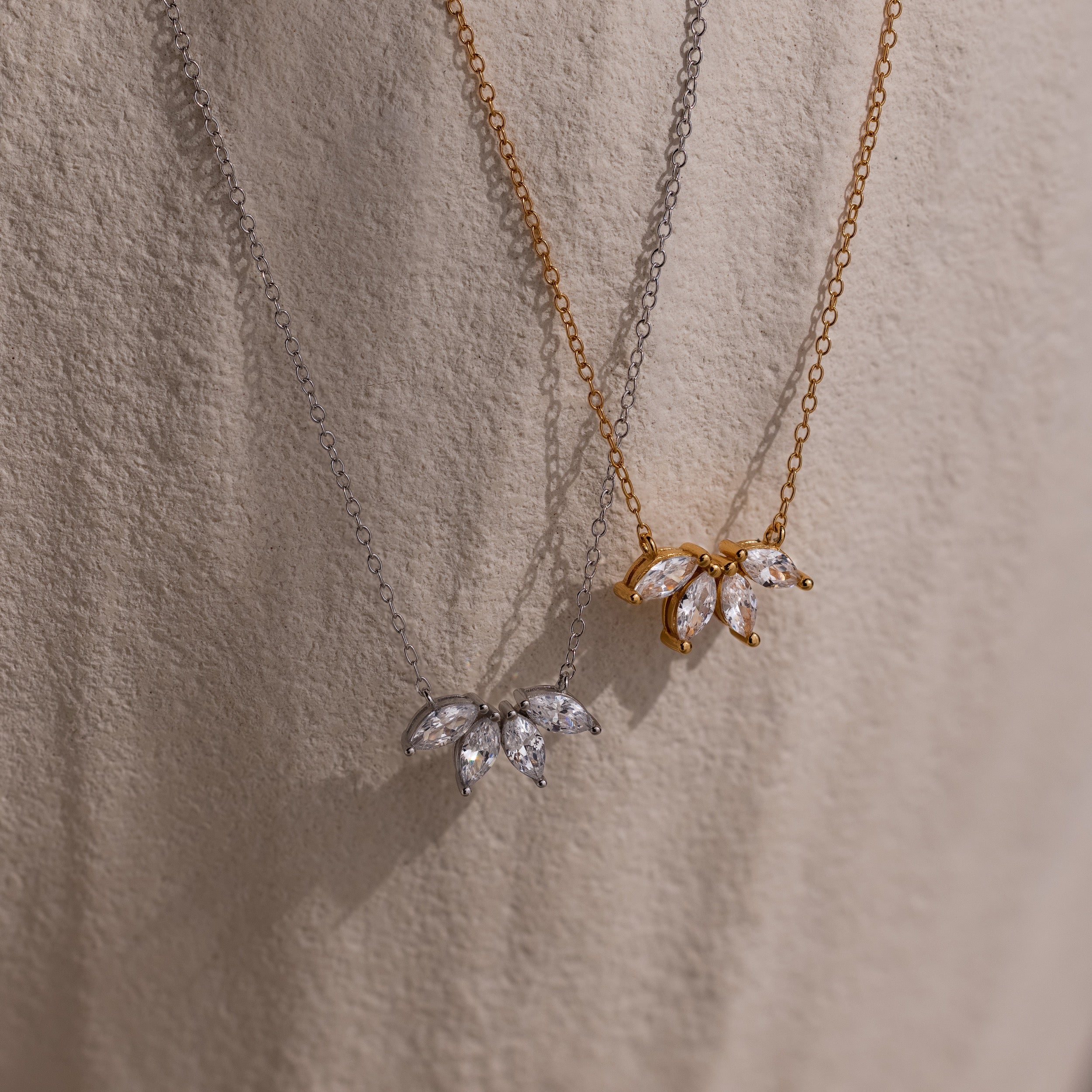 Marquise Diamond Necklace - Image 2