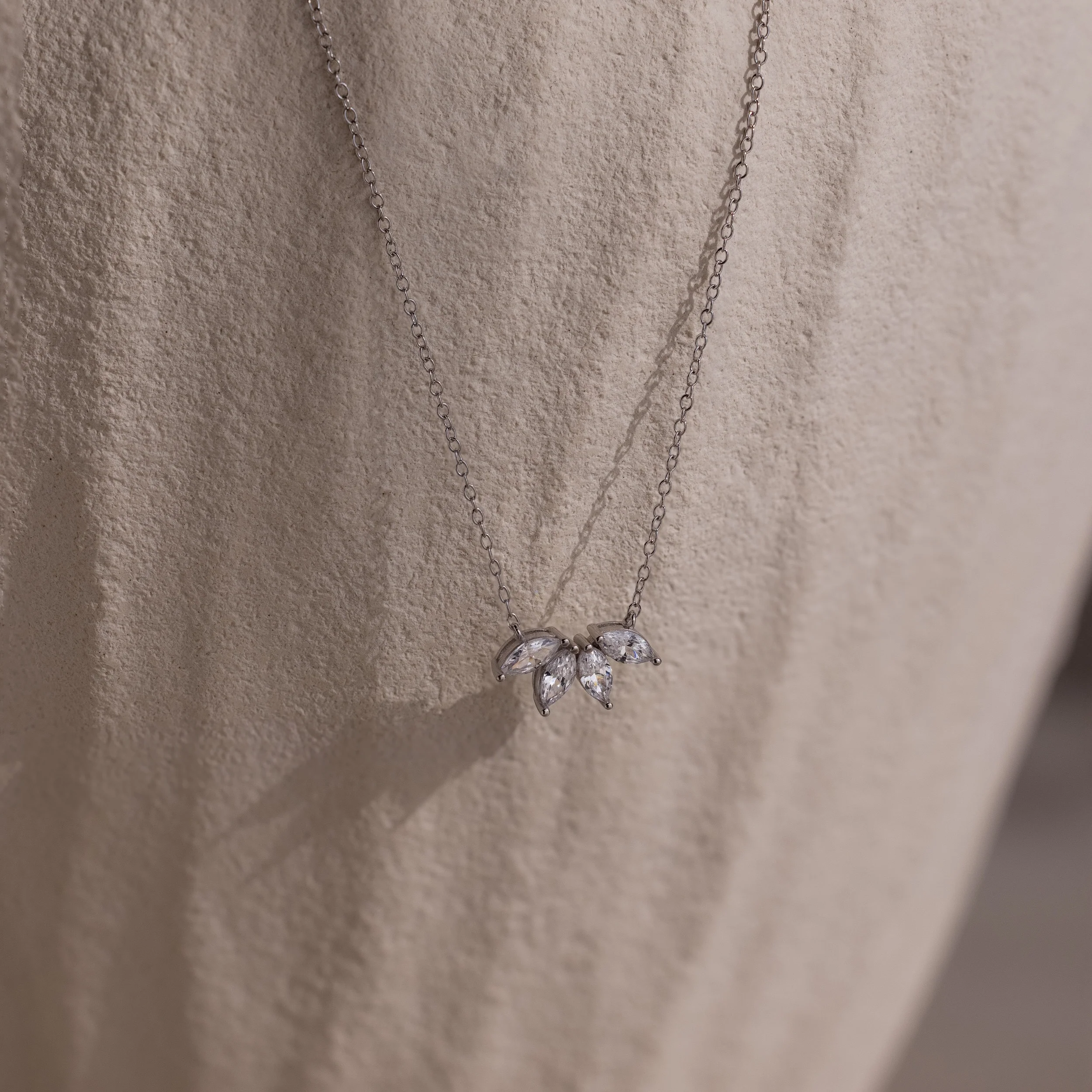 Marquise Diamond Necklace - Image 7