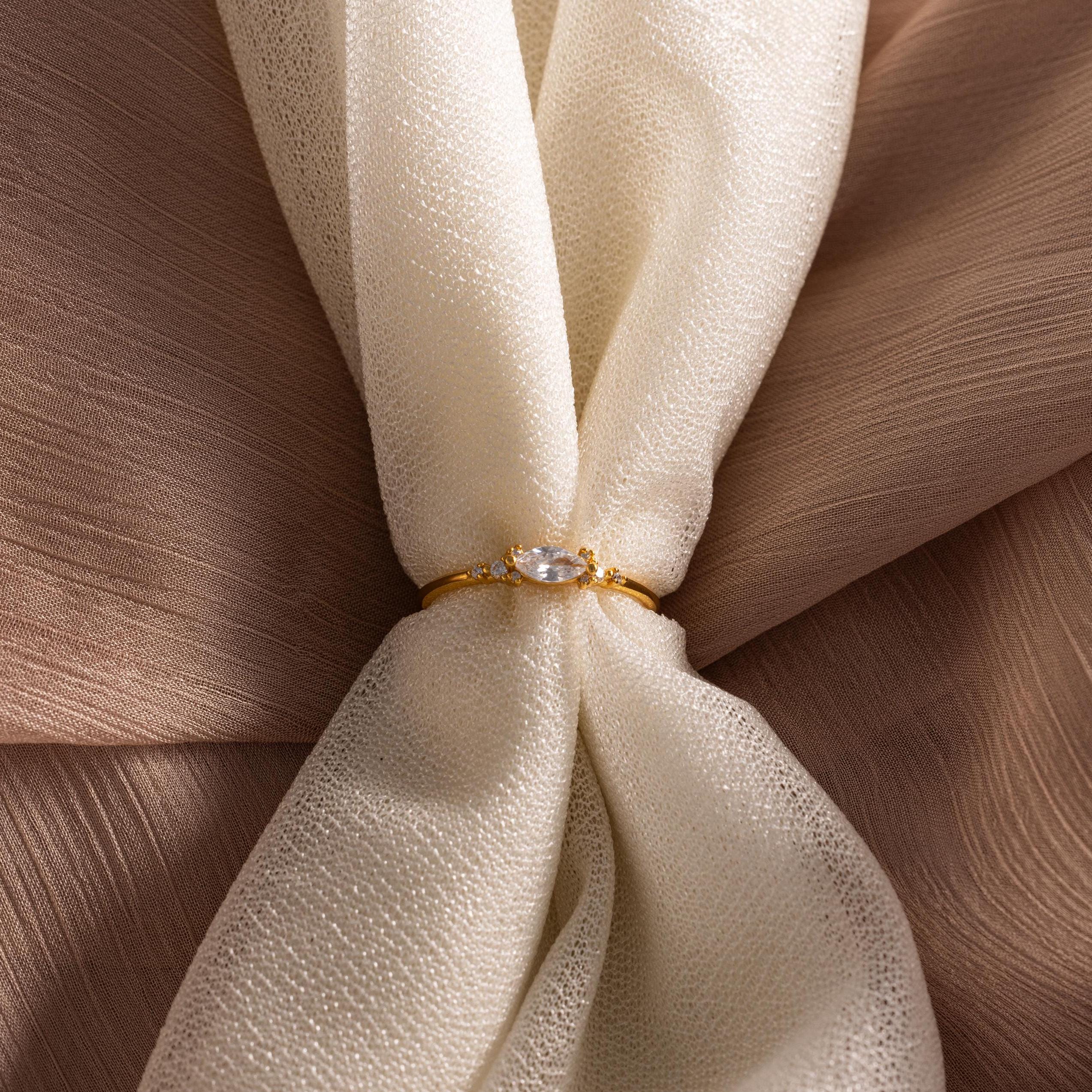 Marquise Diamond Ring - Image 4