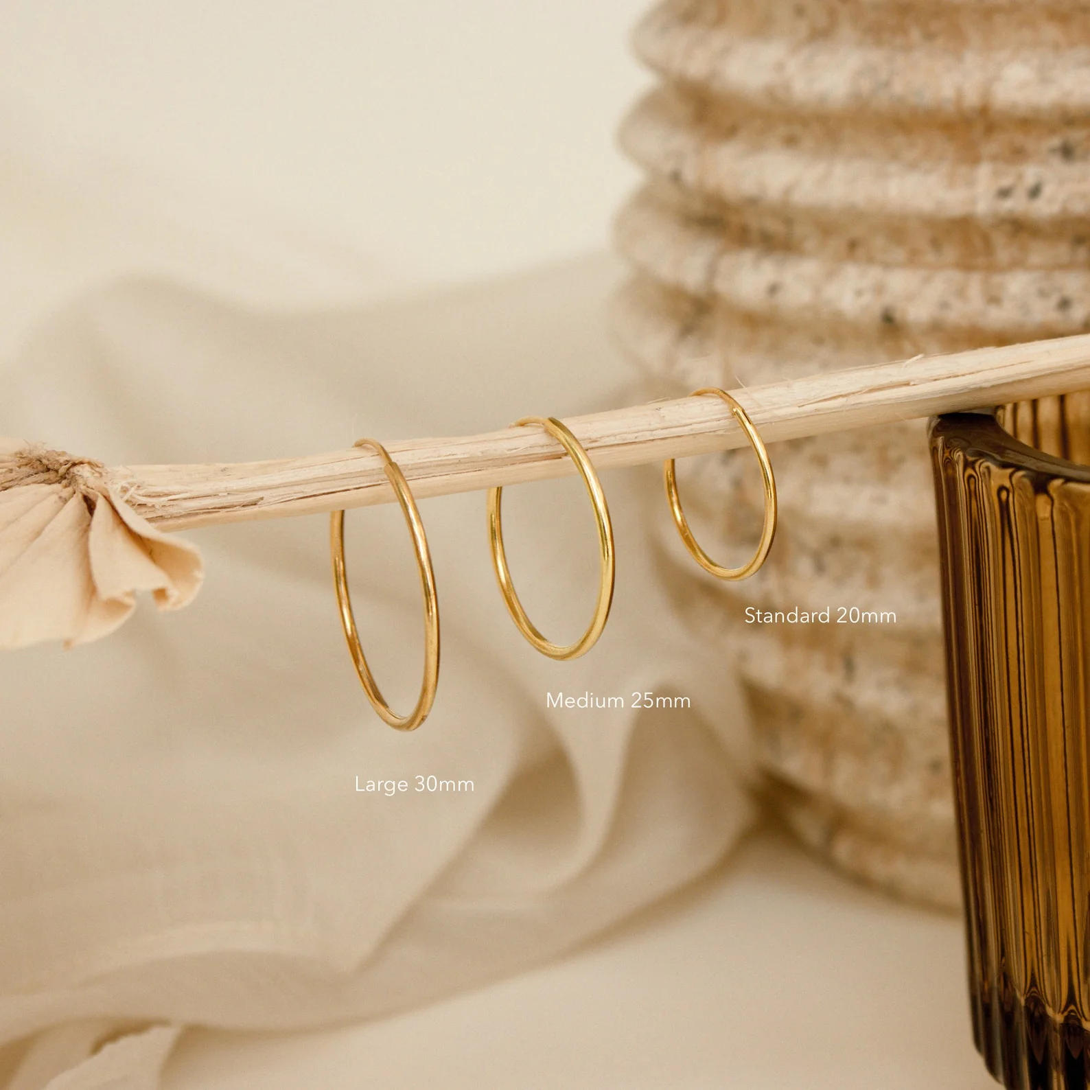 Large Thin Hoops - Image 5