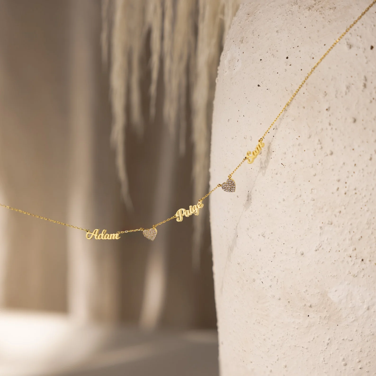 Mellow Name Heart Necklace - Image 3