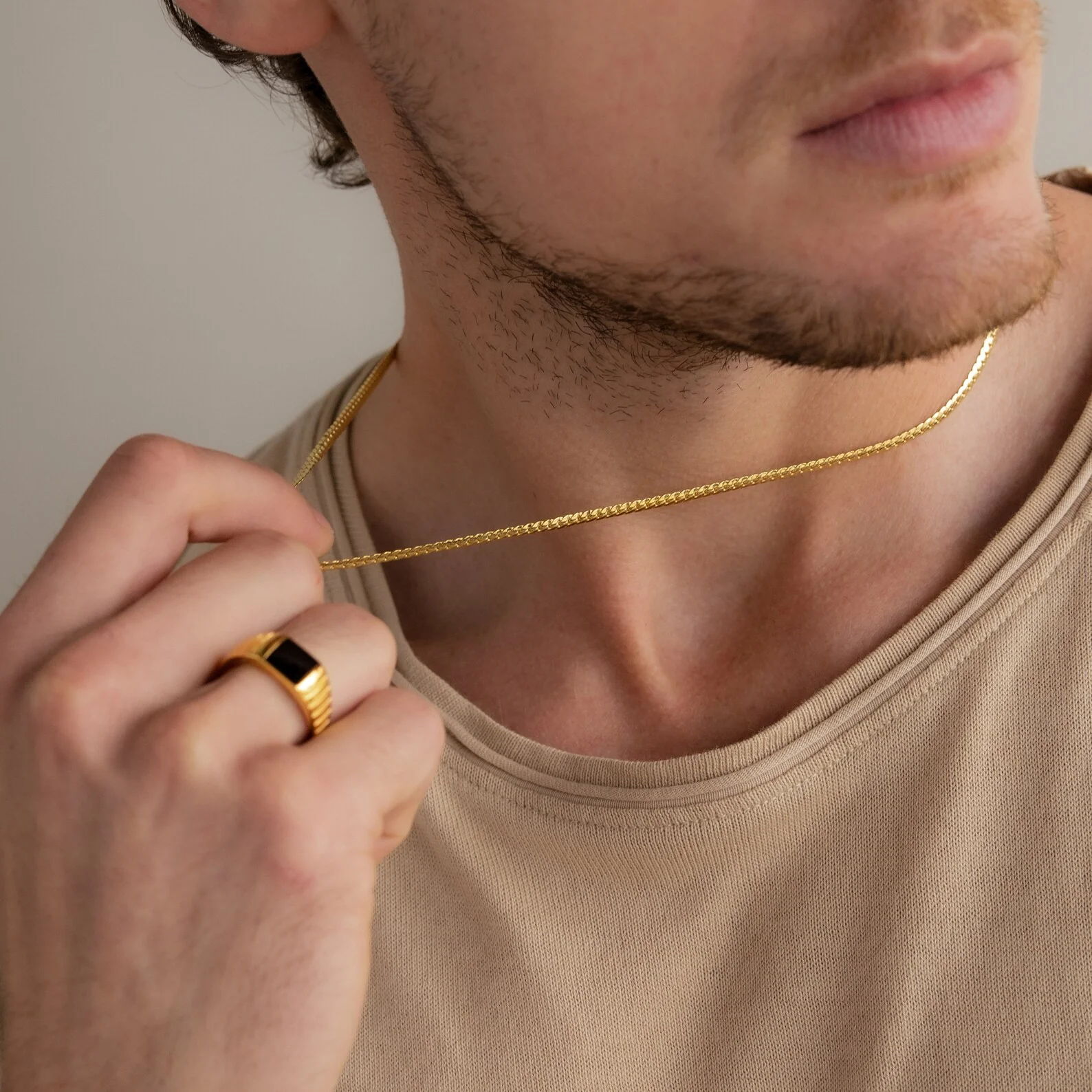 Men's Snake Chain Necklace - Image 8