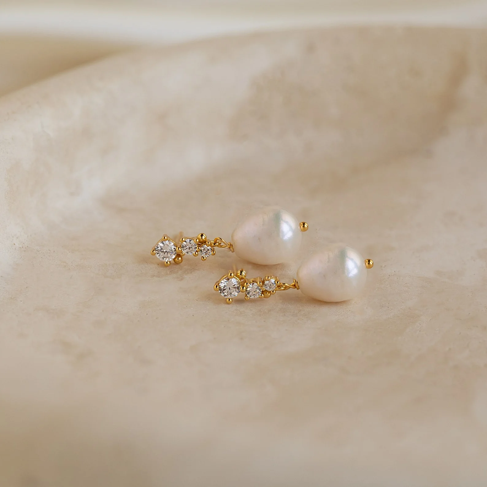 Millie Drop Earrings - Image 4