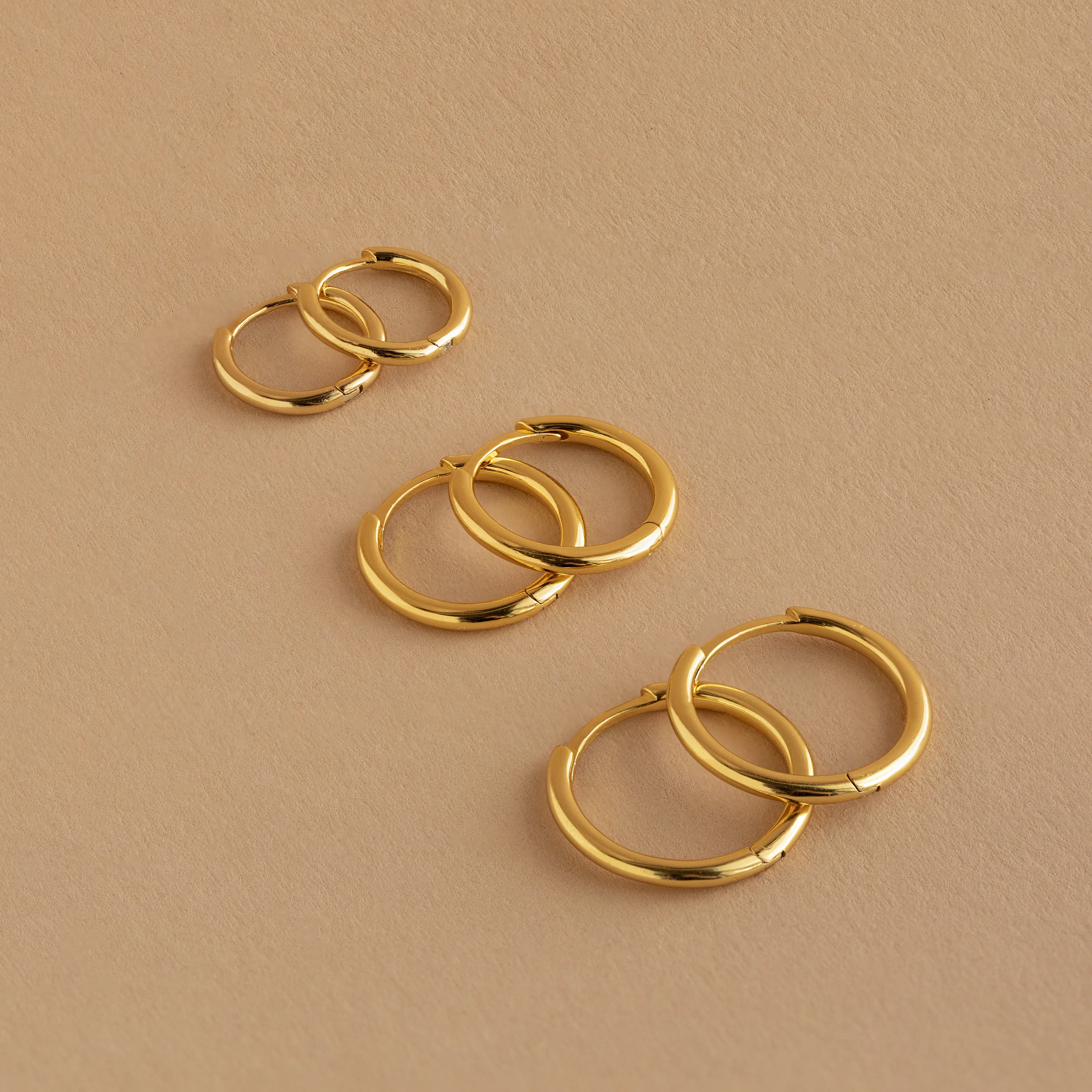 Mini Bold Hoops - Image 5