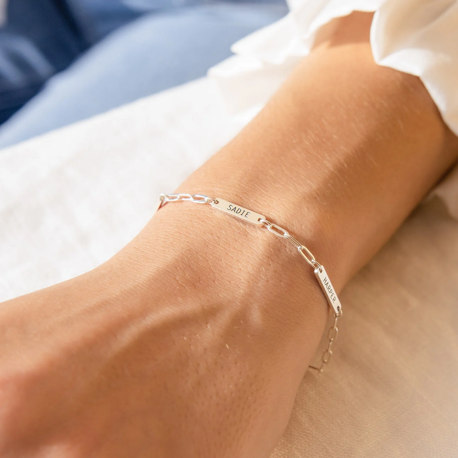 Mini Name Bar Bracelet - Image 6
