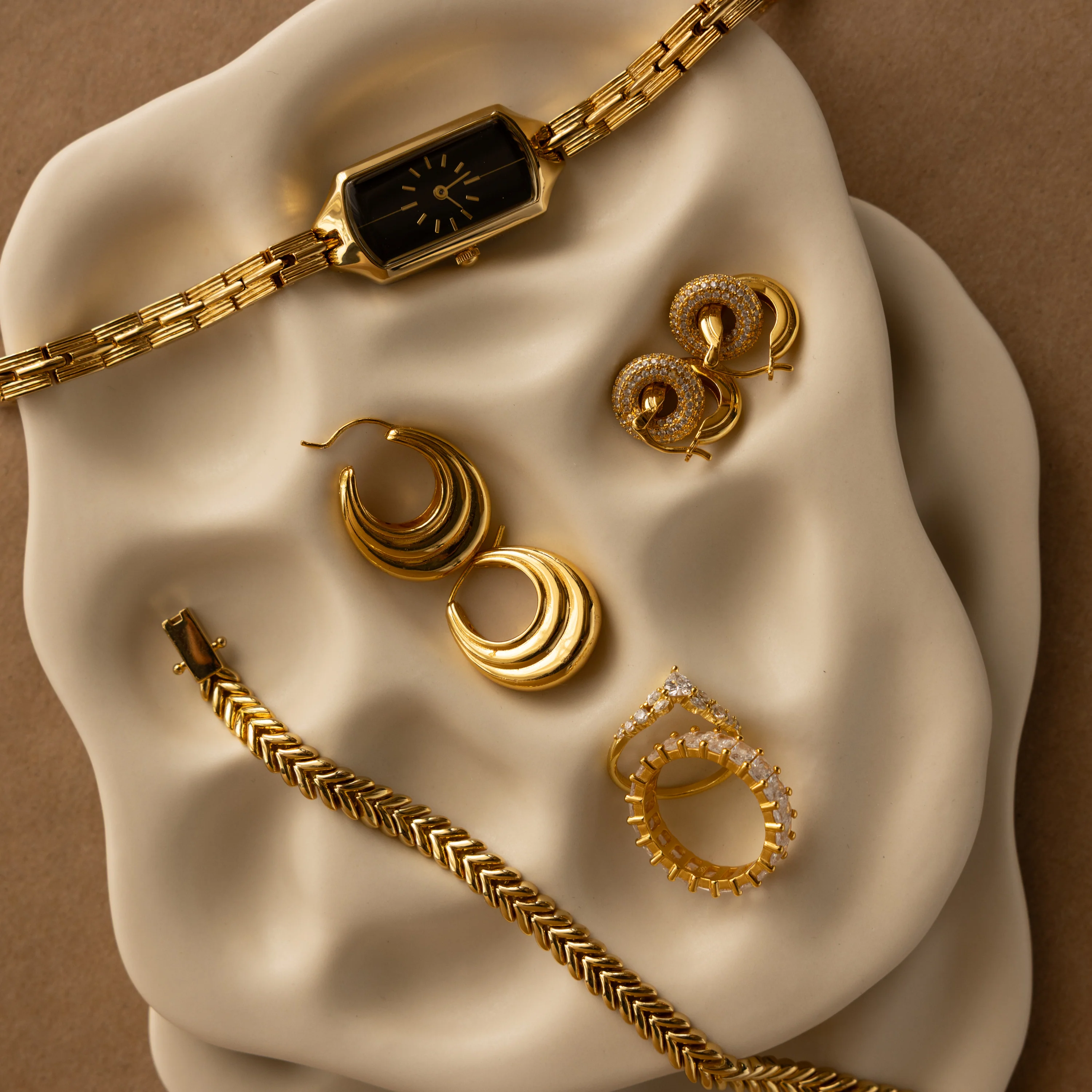 Mini Organic Treasure Trove Jewelry Dish - Image 3