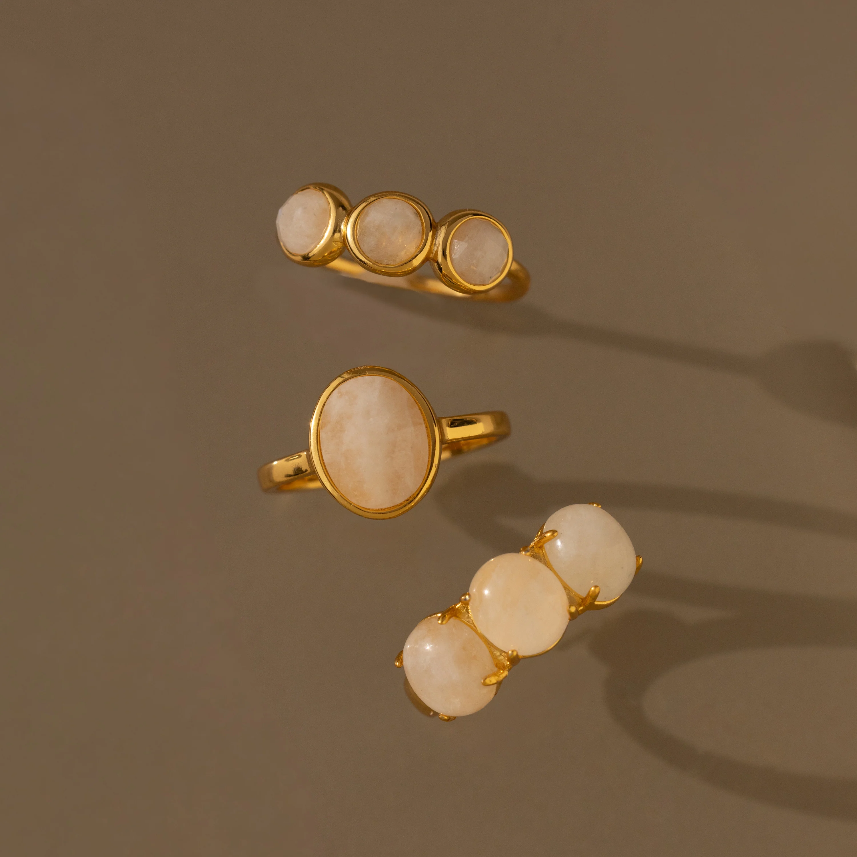 Moonstone Cluster Ring - Image 8