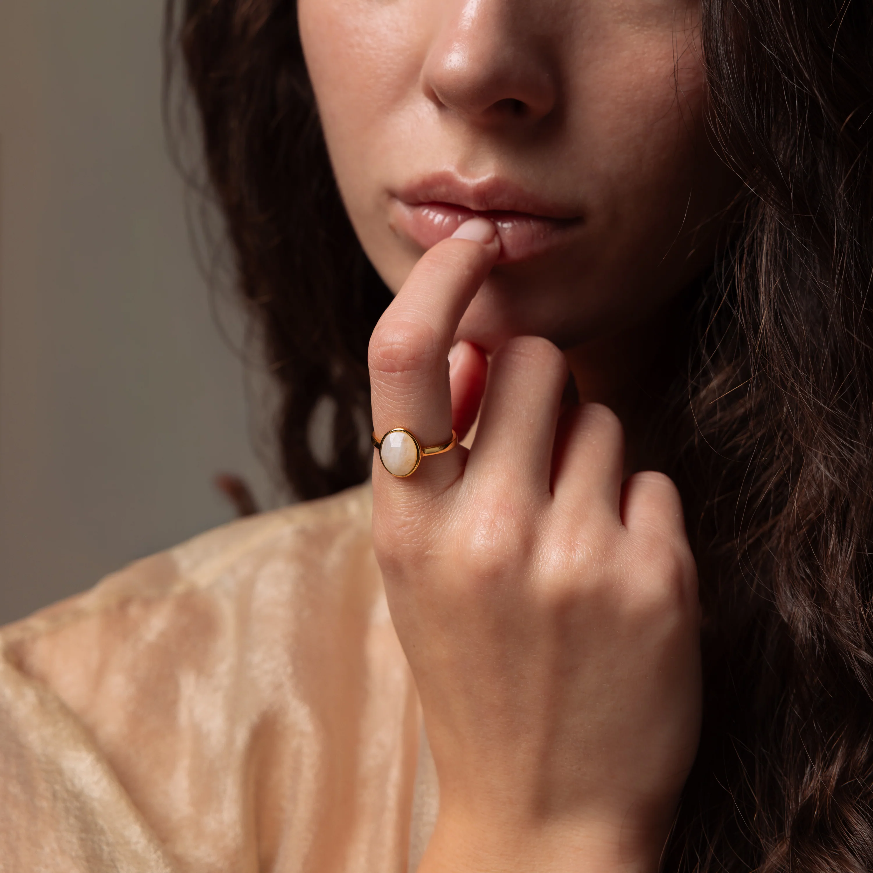 Moonstone Signet Ring - Image 4