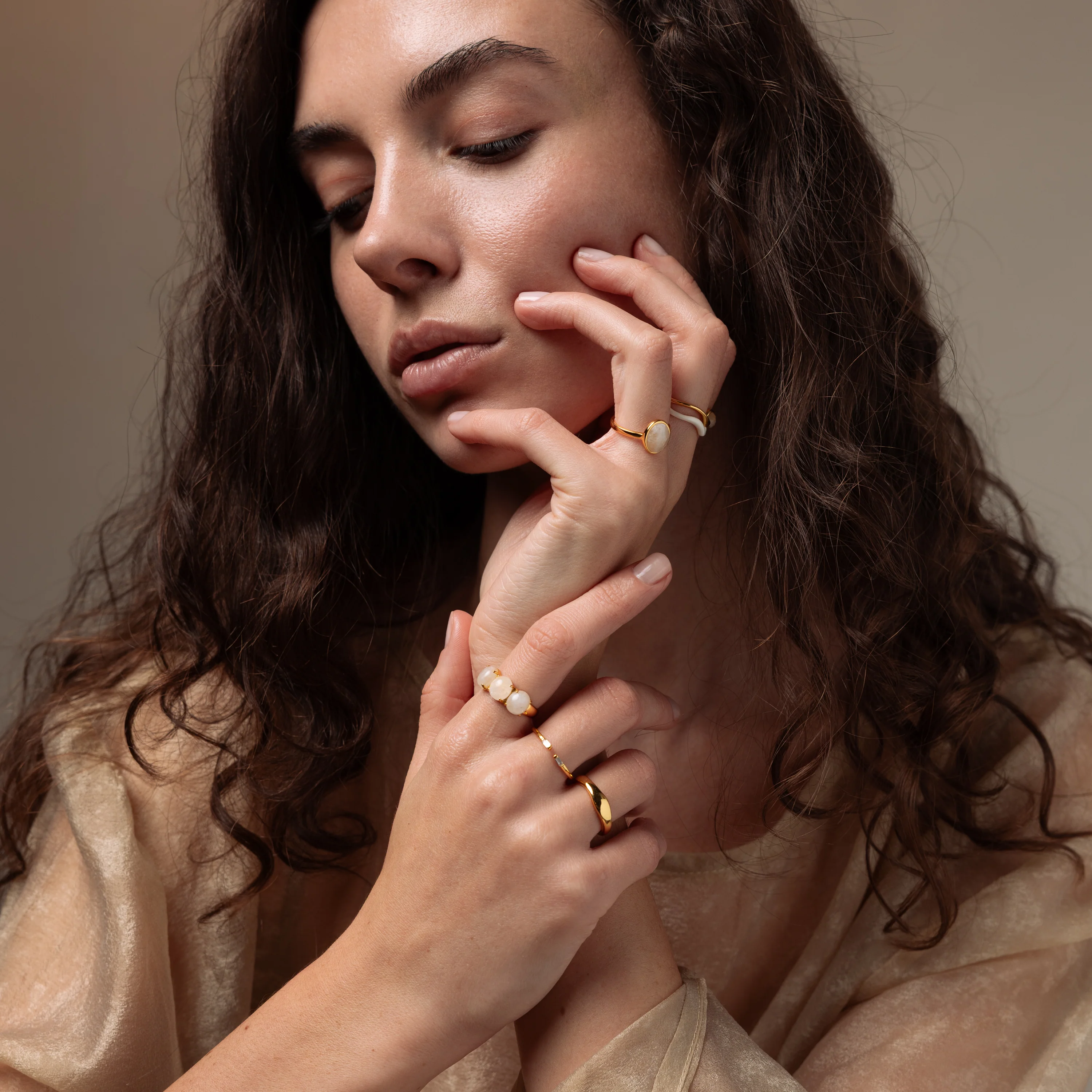 Moonstone Signet Ring - Image 6