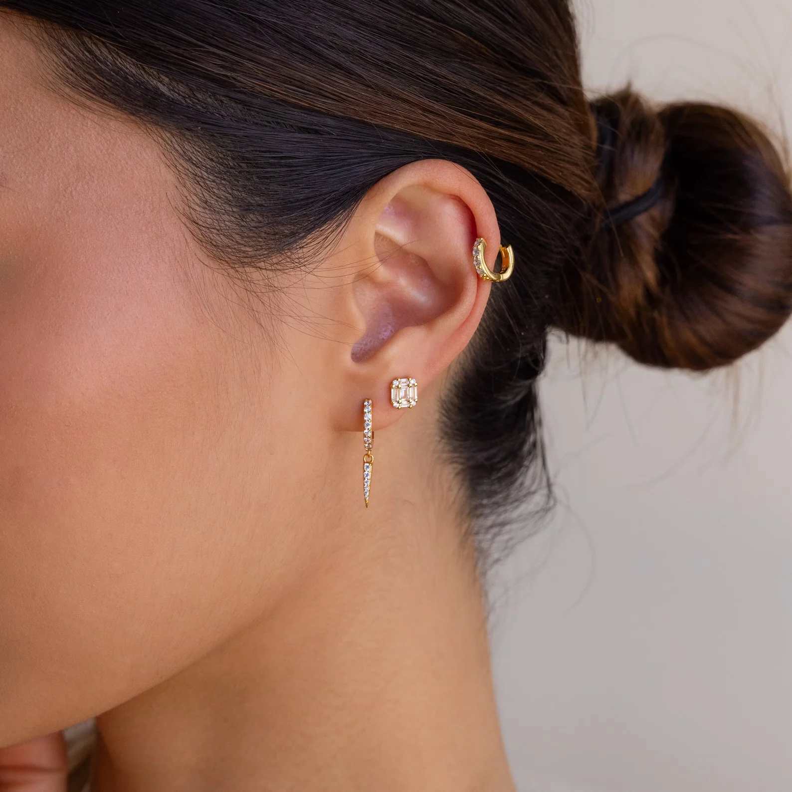 Mystery Earrings Box in 18K Gold - Image 2