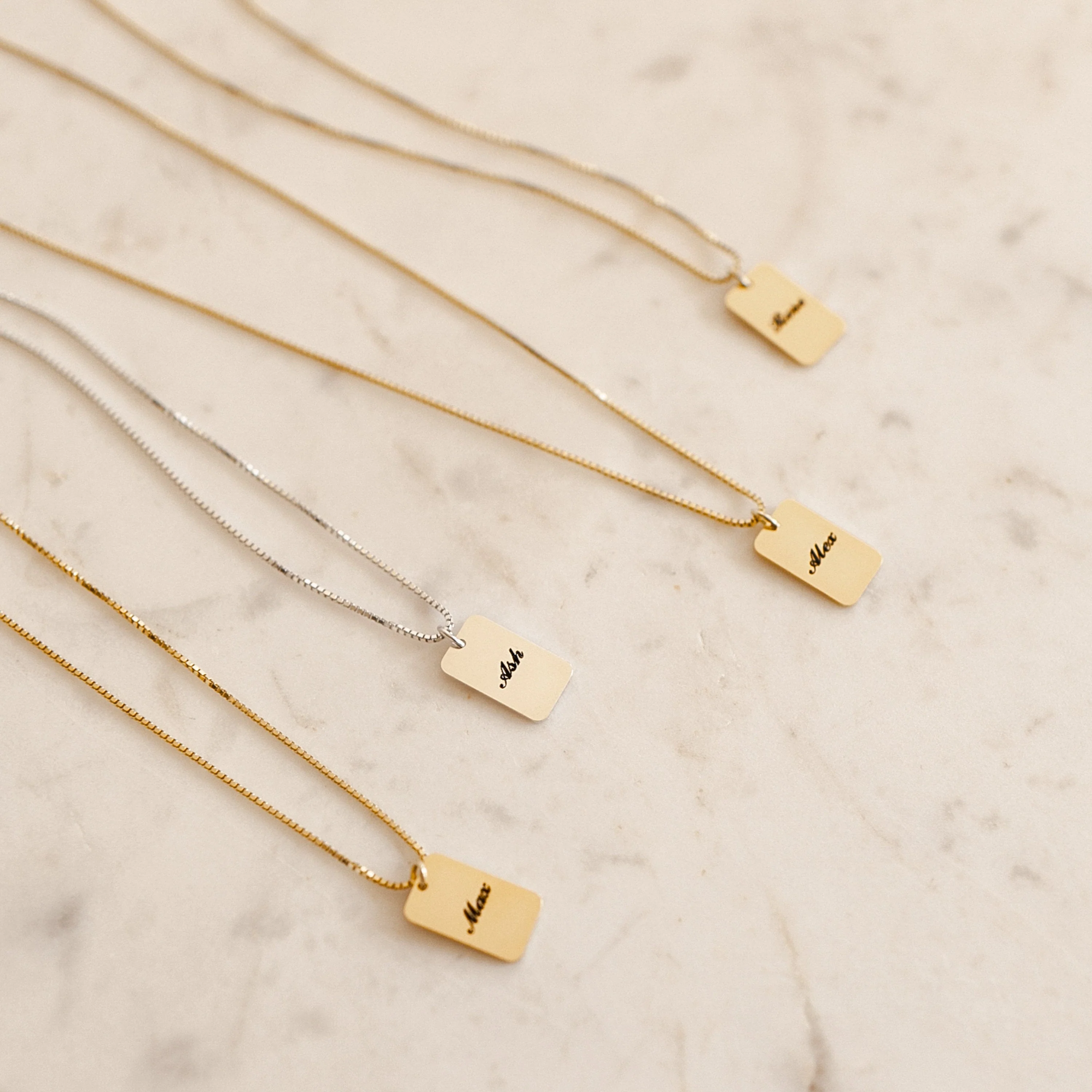Name Tag Necklace - Image 3
