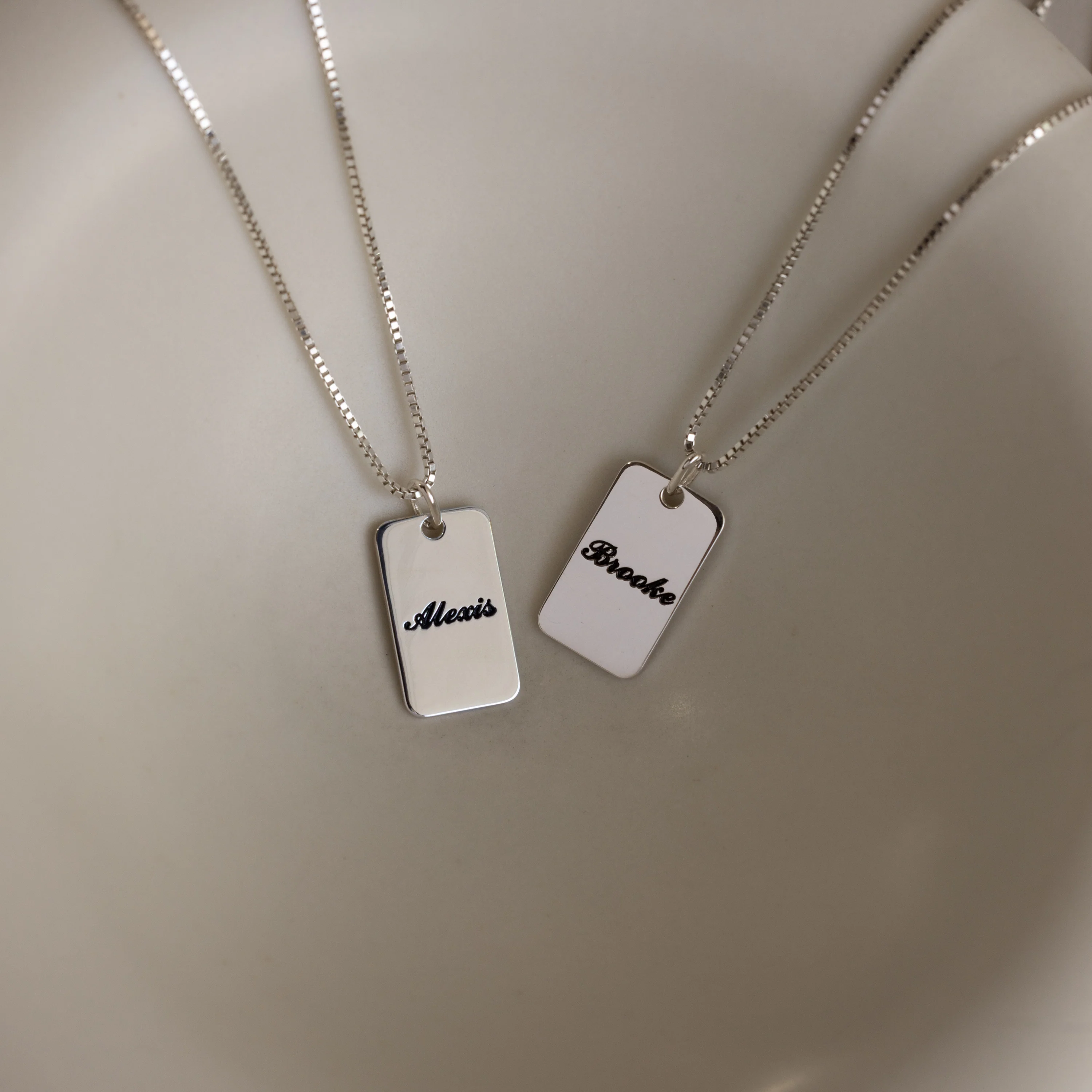 Name Tag Necklace - Image 5