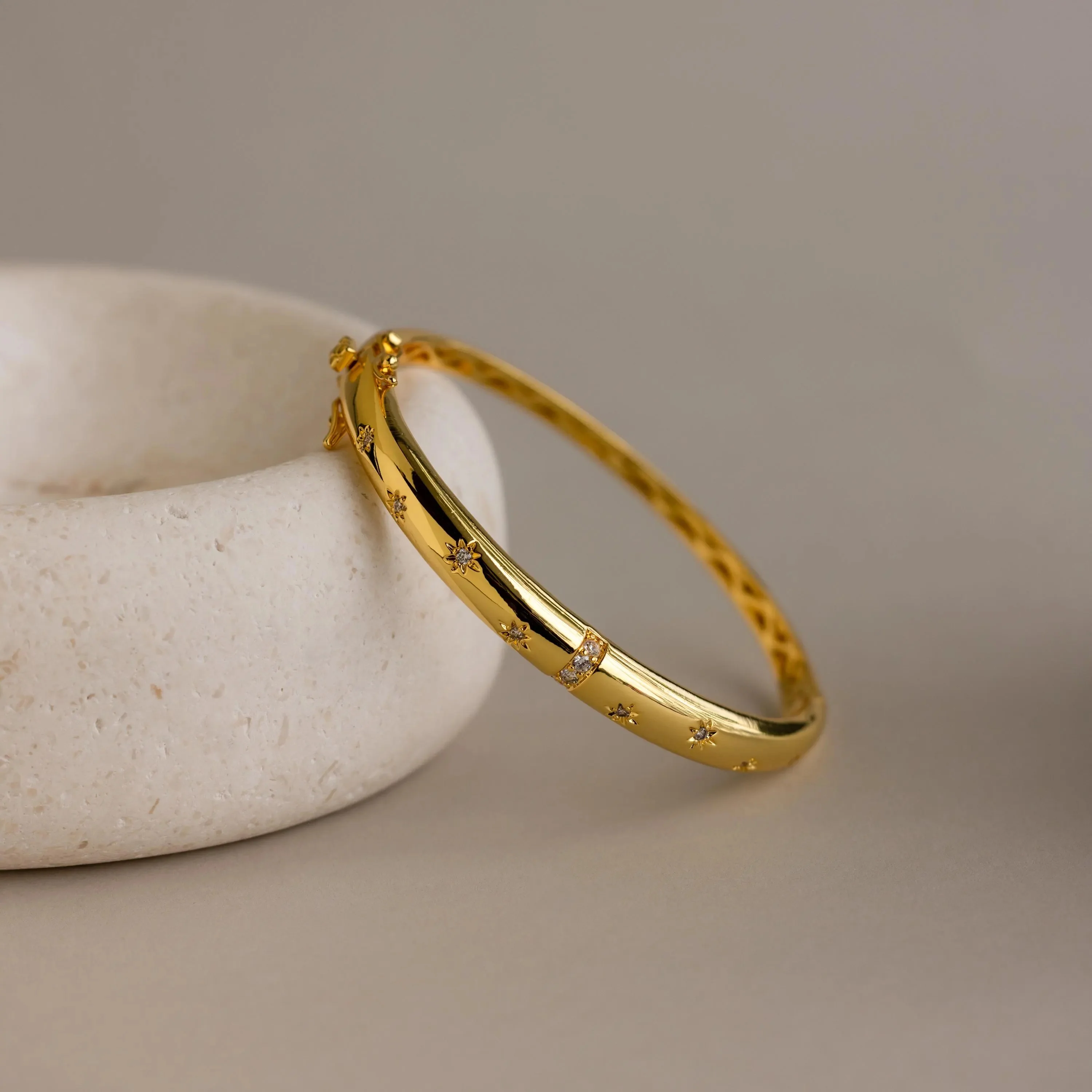 North Star Bangle Bracelet