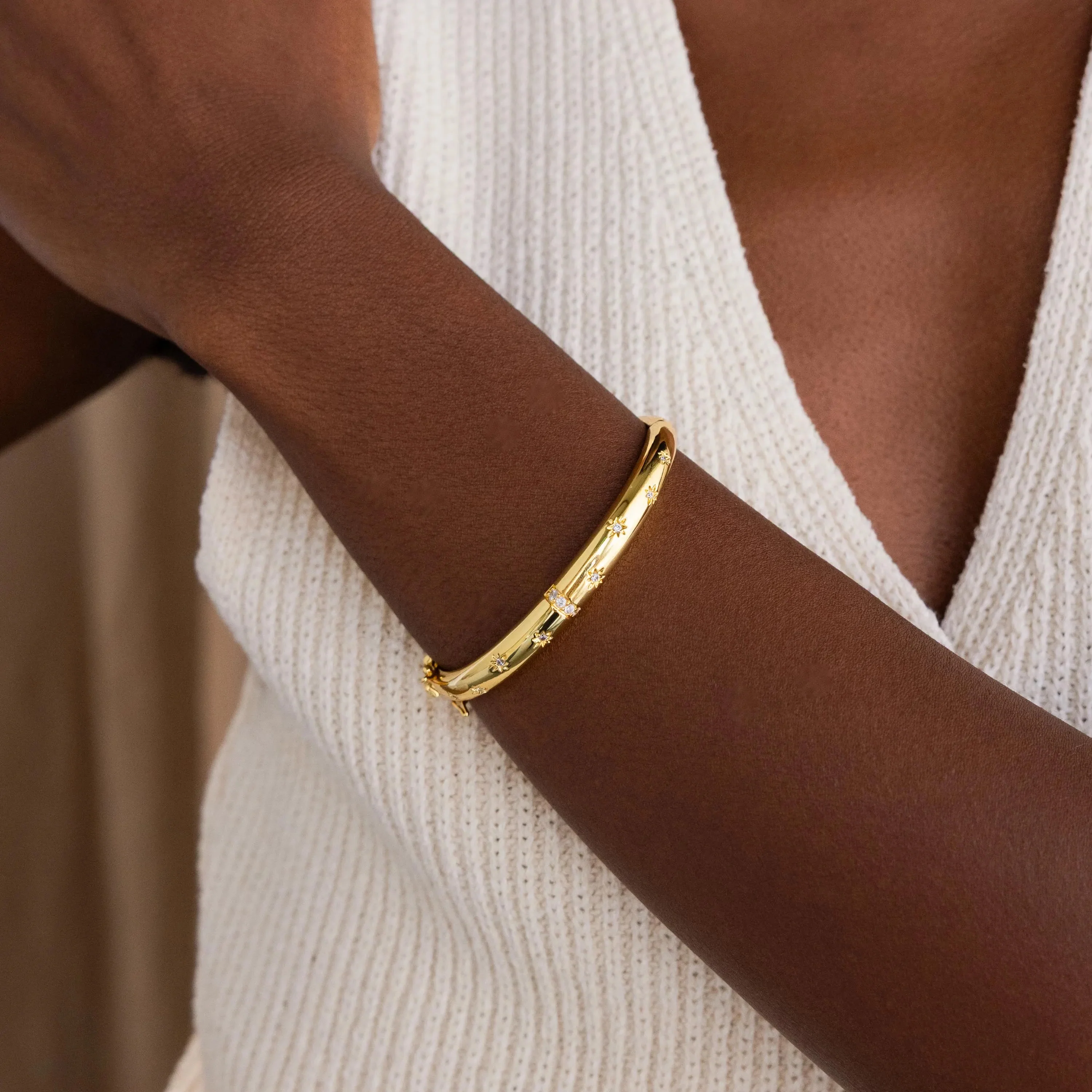 North Star Bangle Bracelet - Image 2