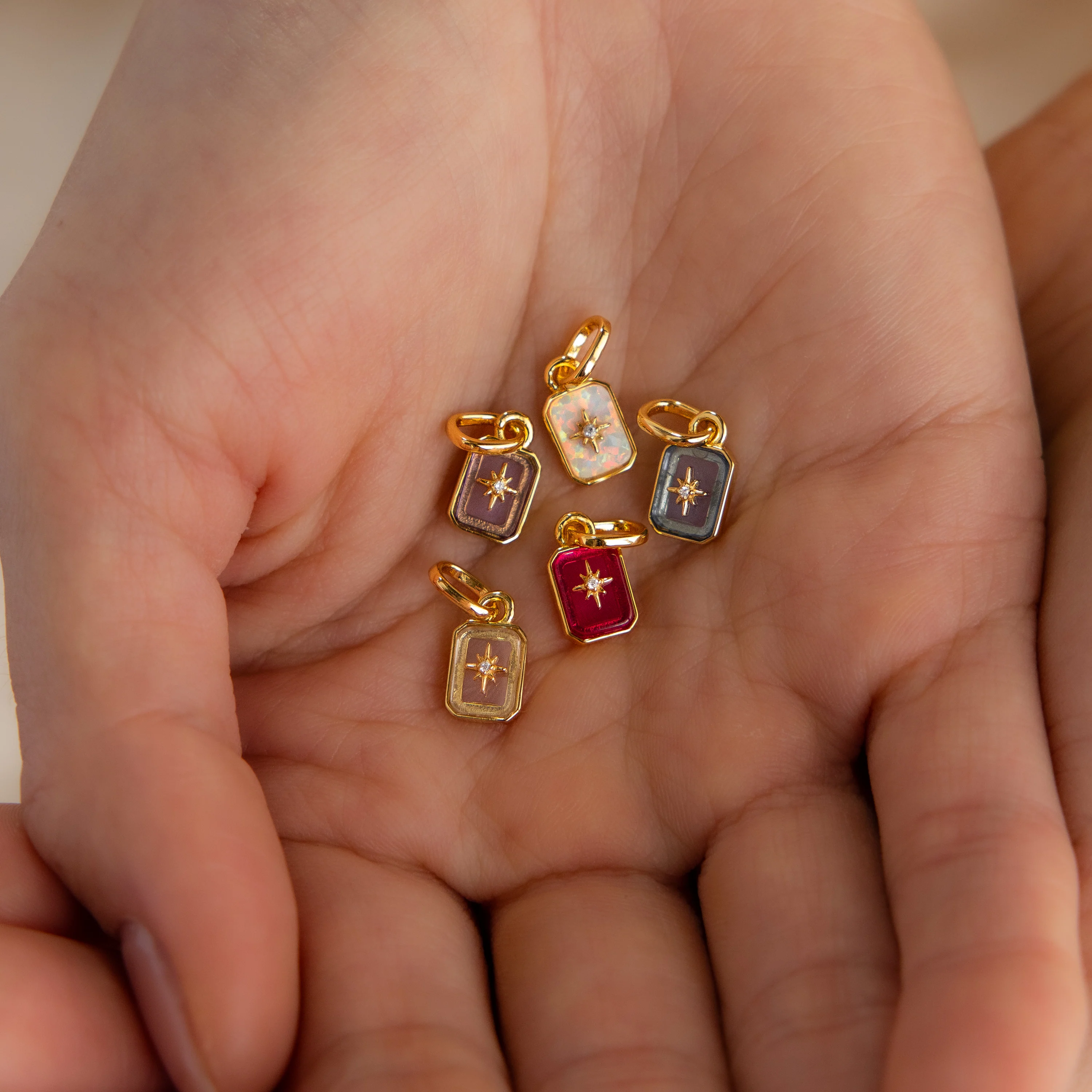 North Star Birthstone Charm - Image 13