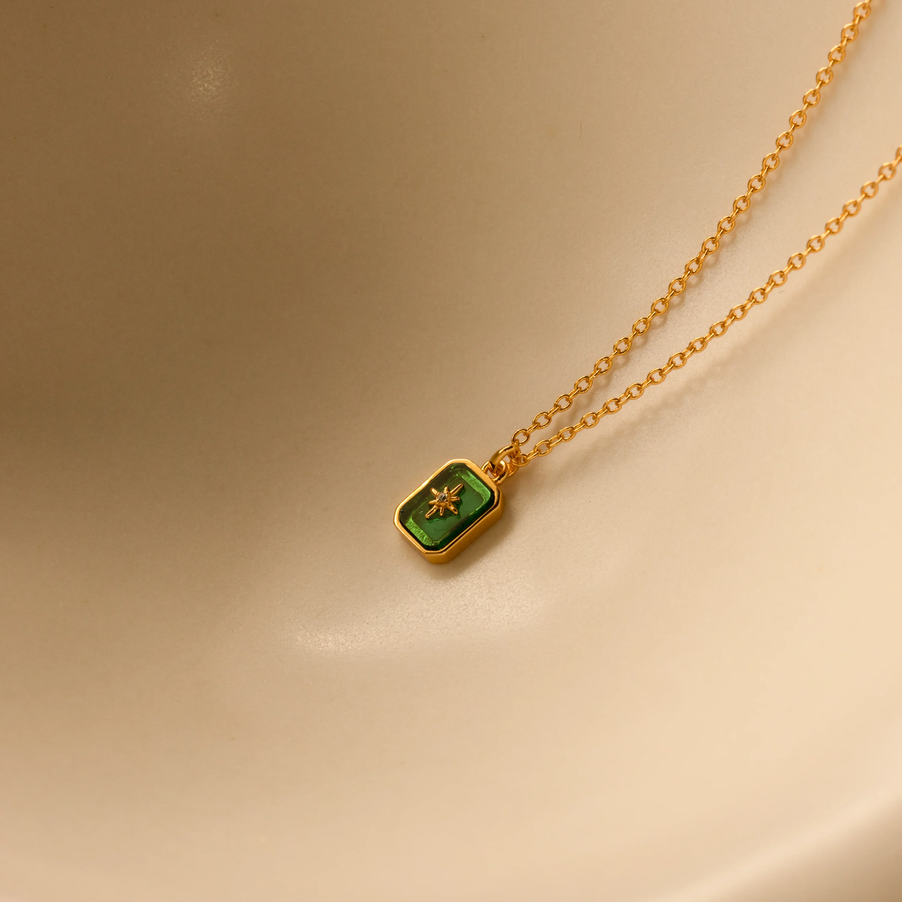 North Star Emerald Necklace