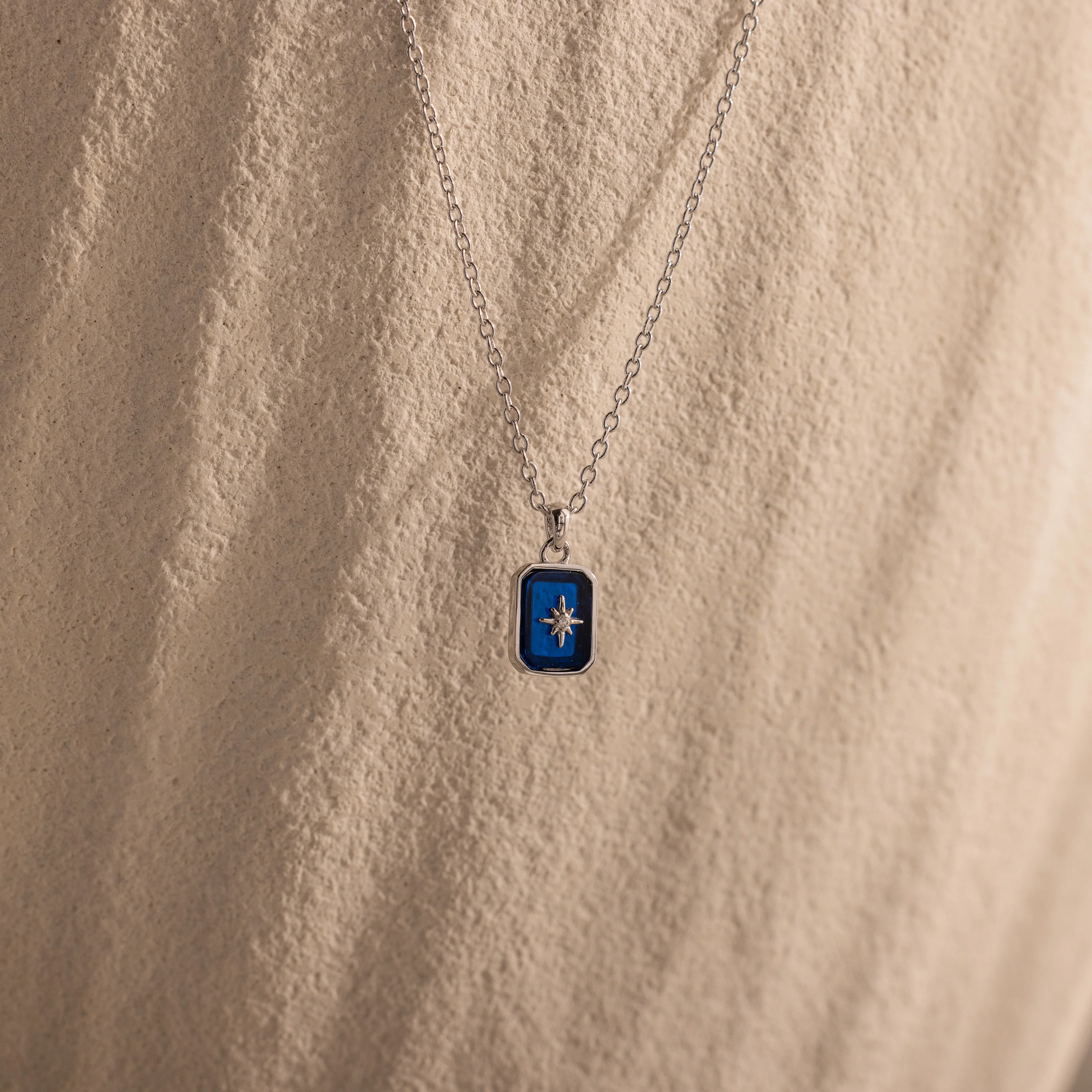 North Star Sapphire Necklace - Image 3
