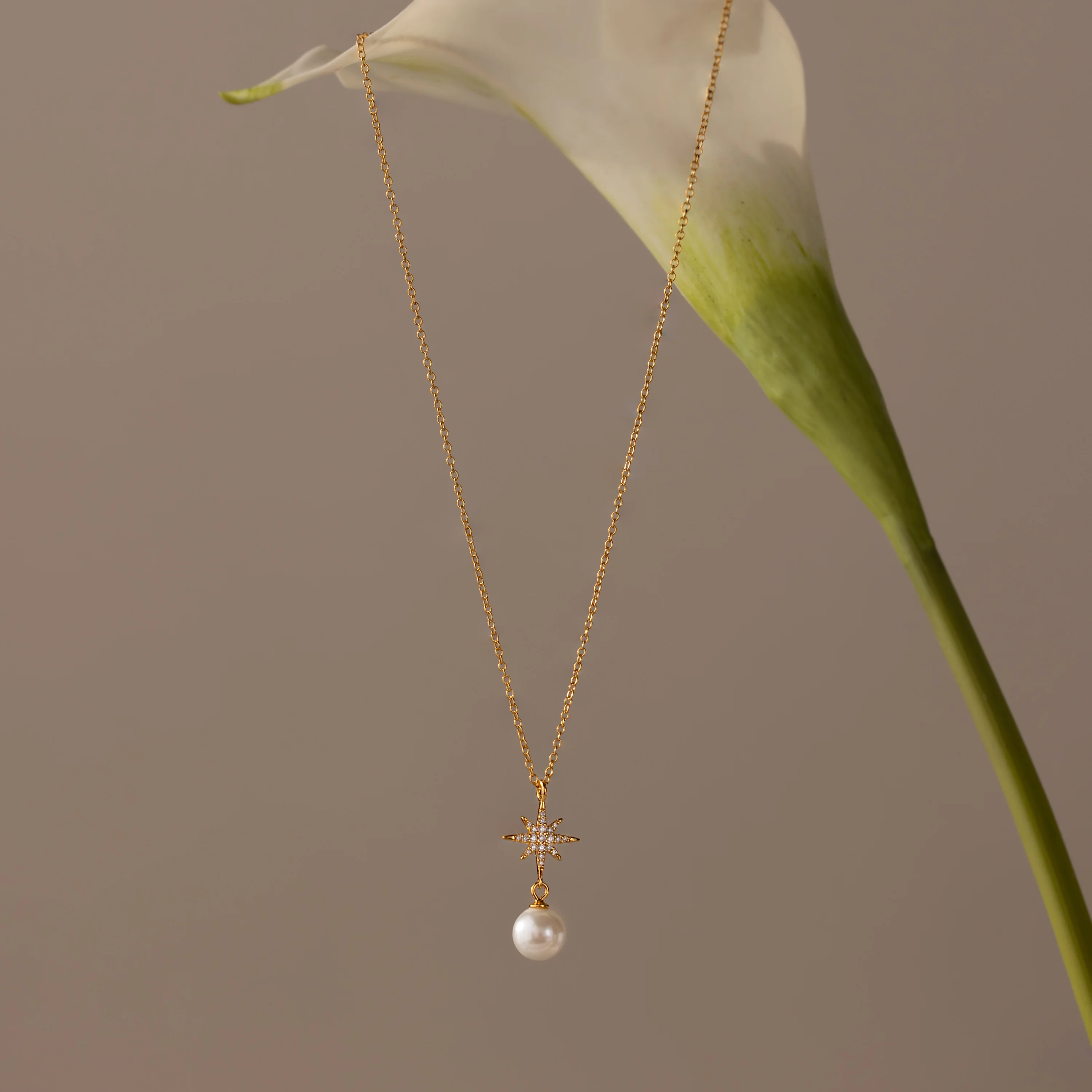 North Star Pearl Necklace - Image 8