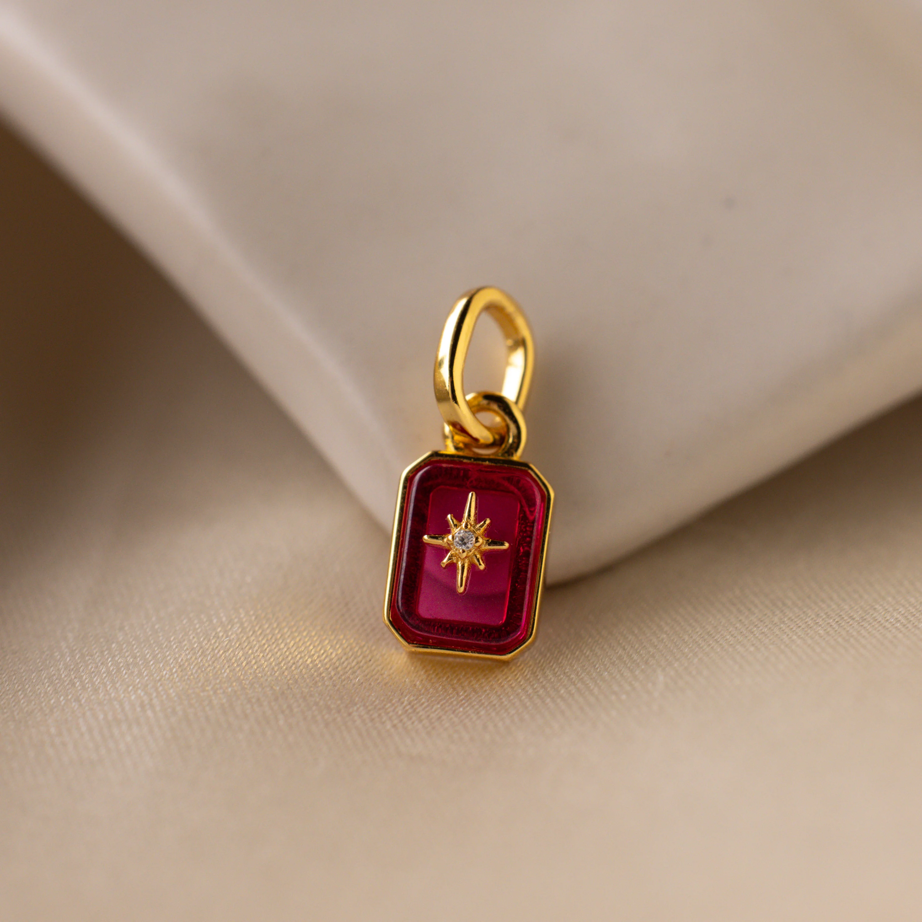 North Star Ruby Charm
