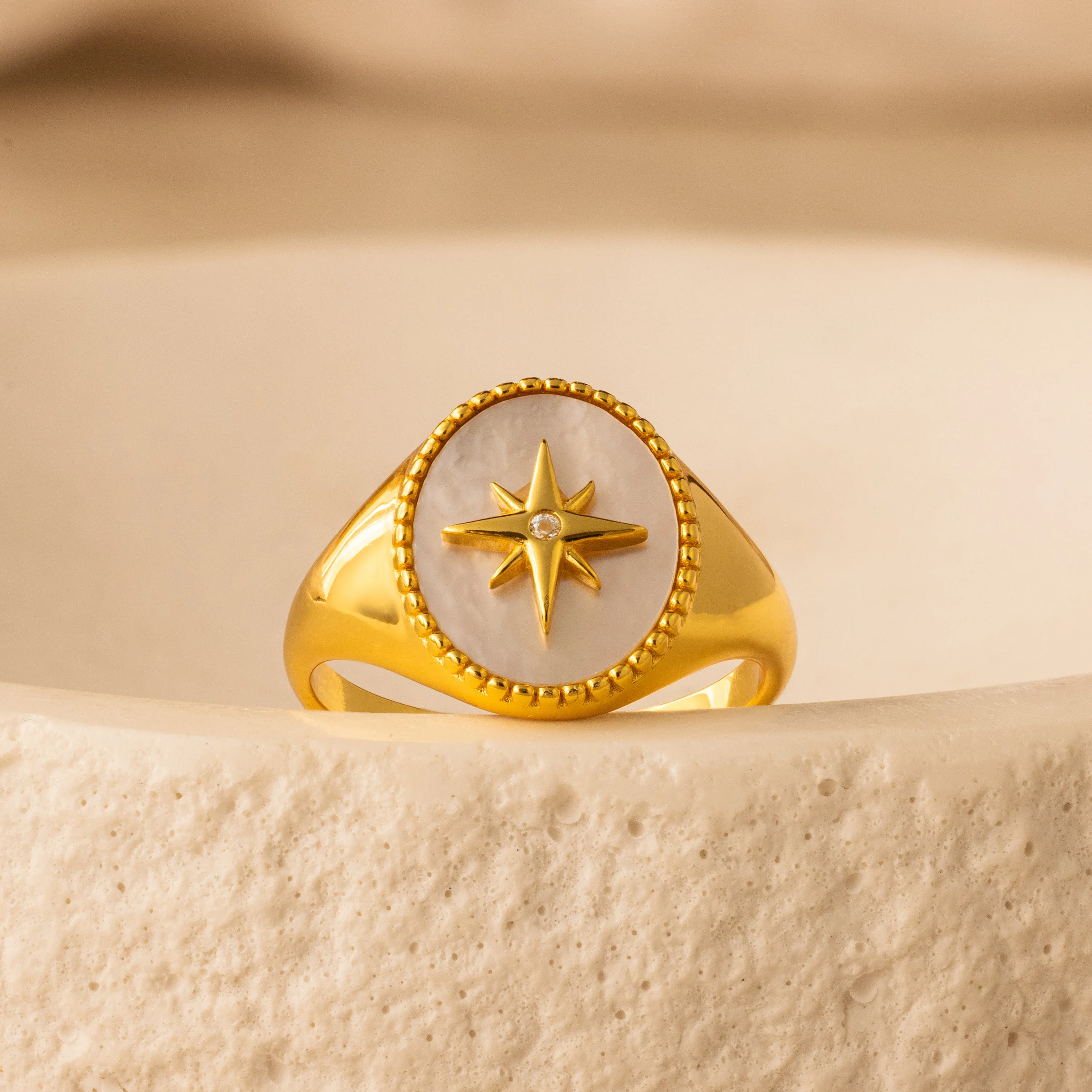North Star Signet Ring - Image 7