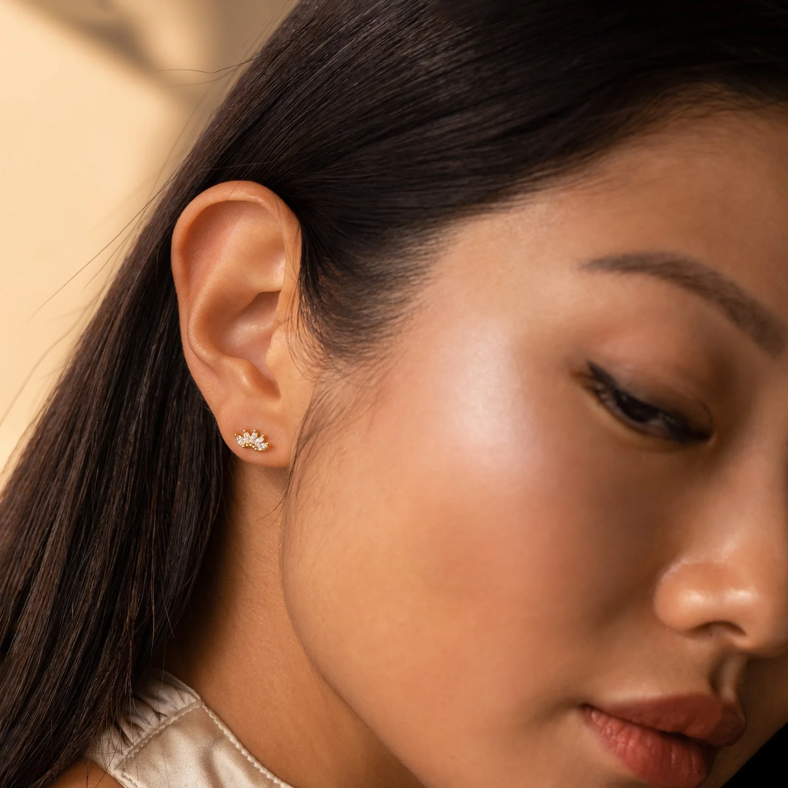 Odessa Marquise Studs - Image 7