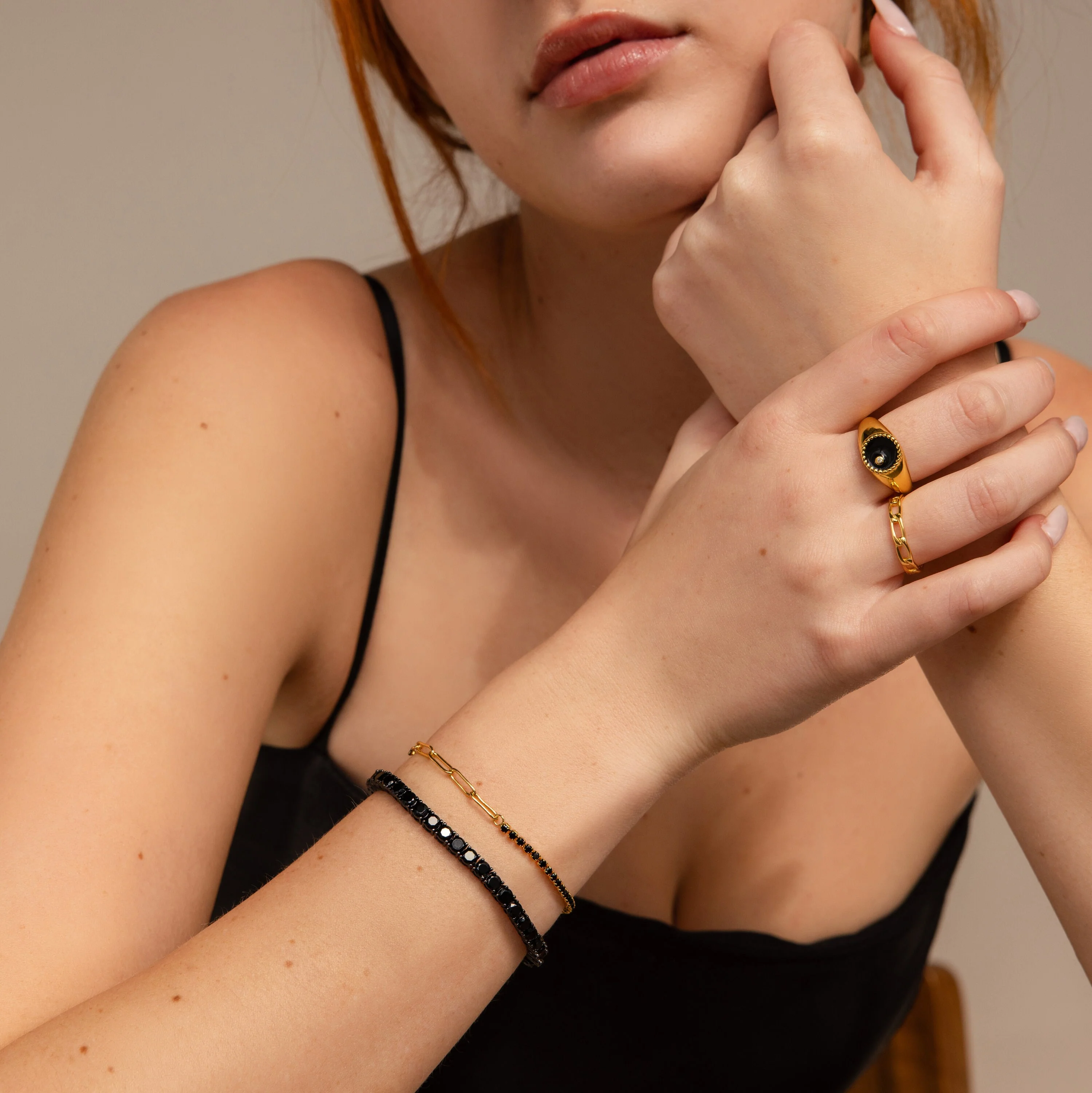 Onyx Tennis Bracelet - Image 8