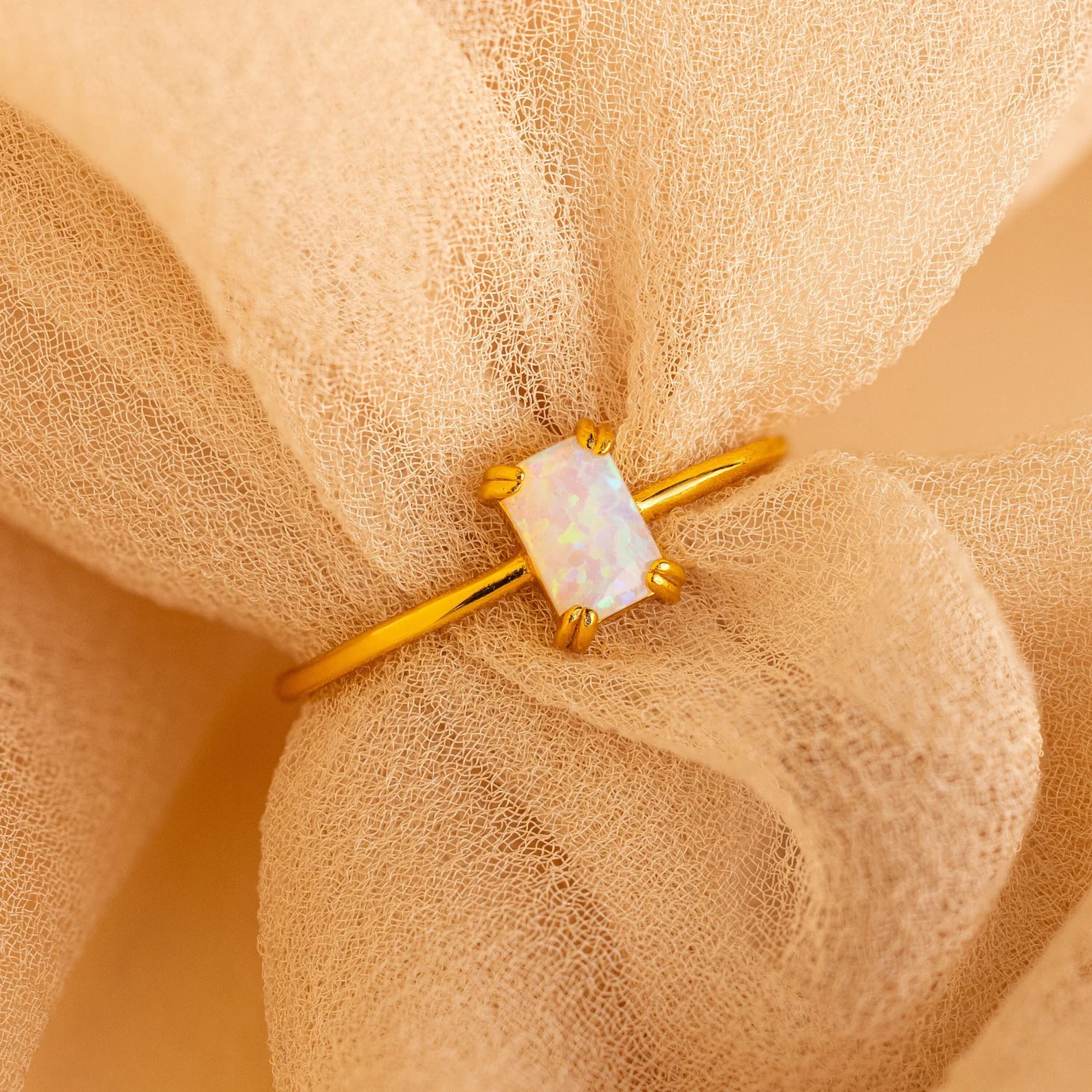 Opal Emerald Ring - Image 3