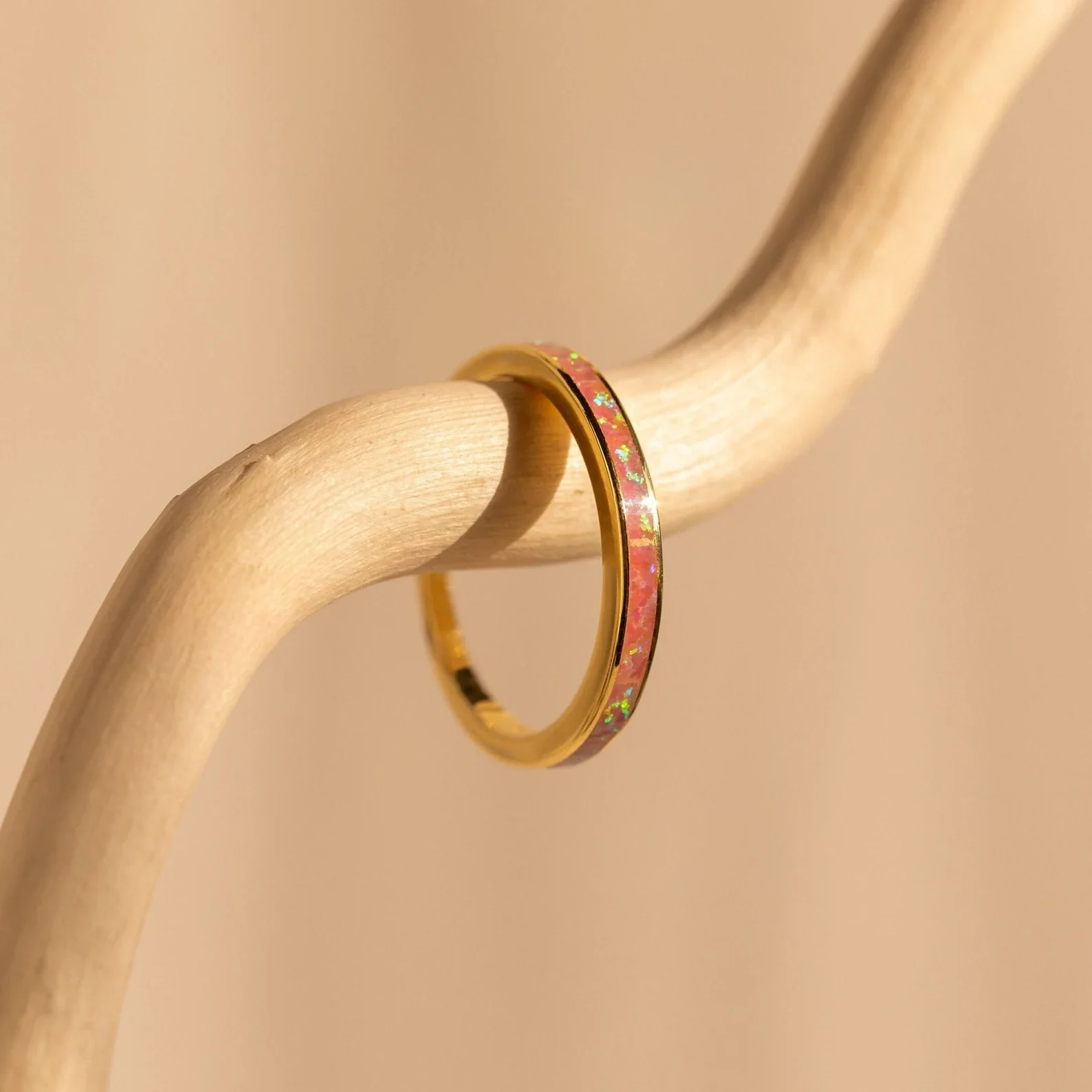 Opal Inlay Rings Set - Image 5