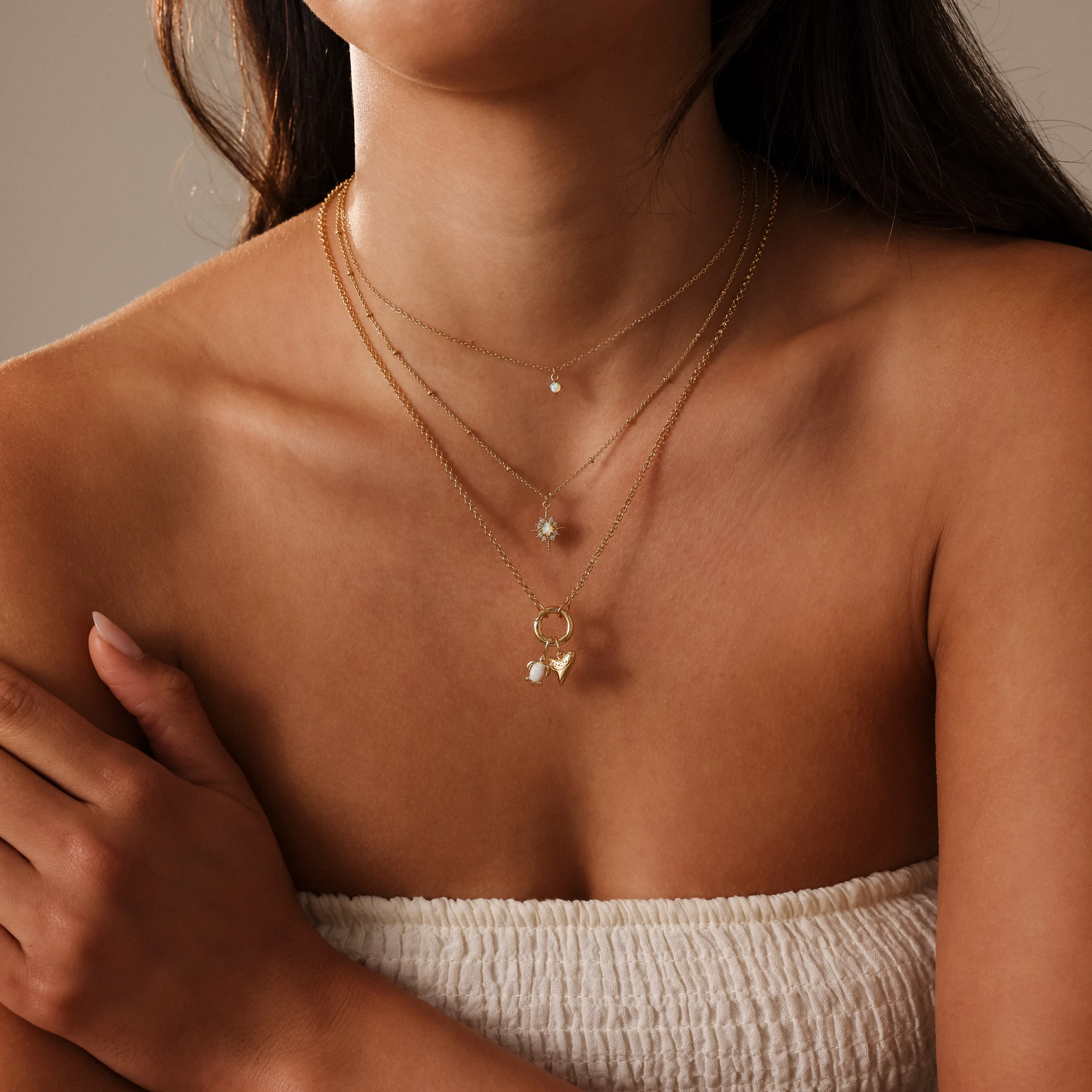 Opal Sea Turtle Charm - Image 8