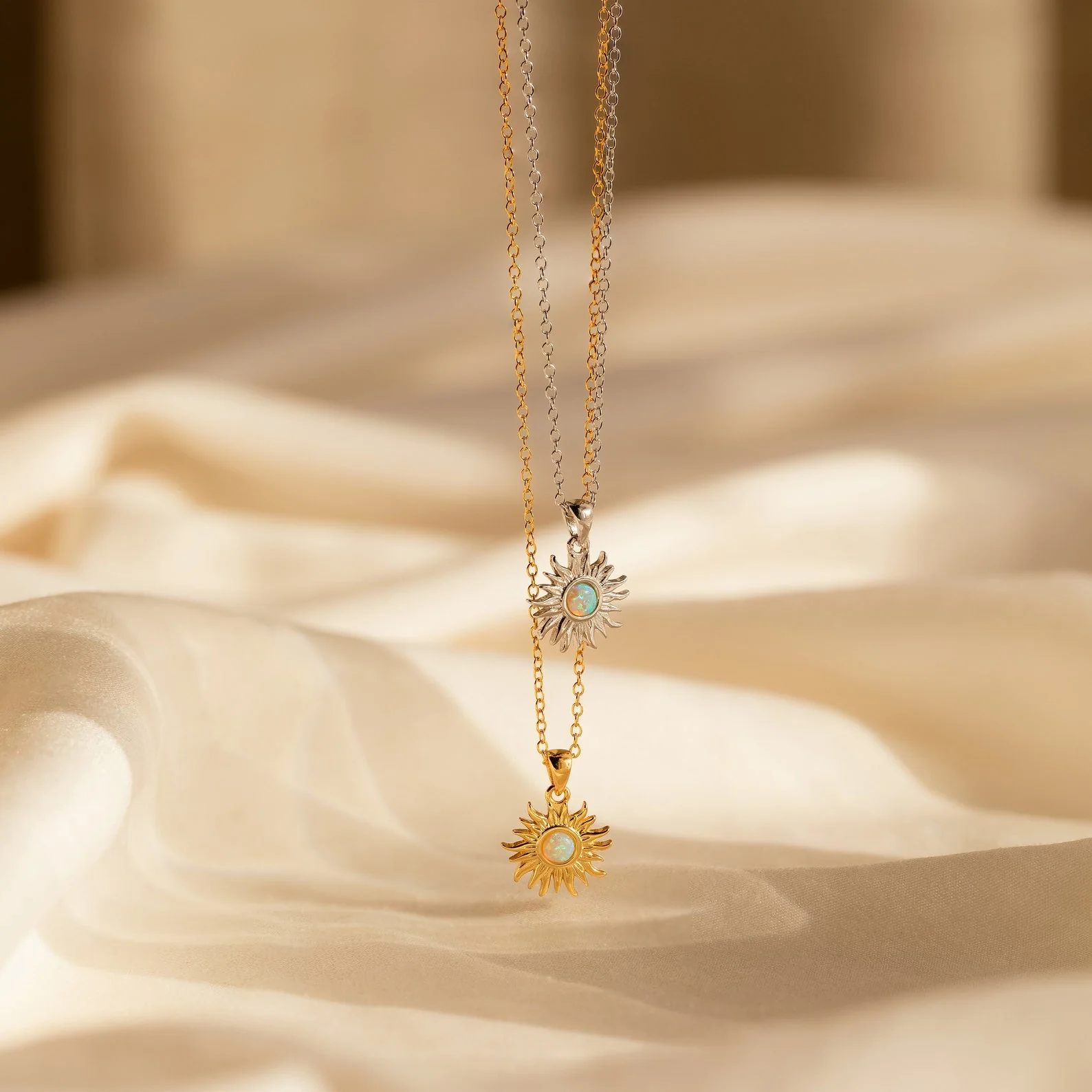 Opal Sun Necklace - Image 7