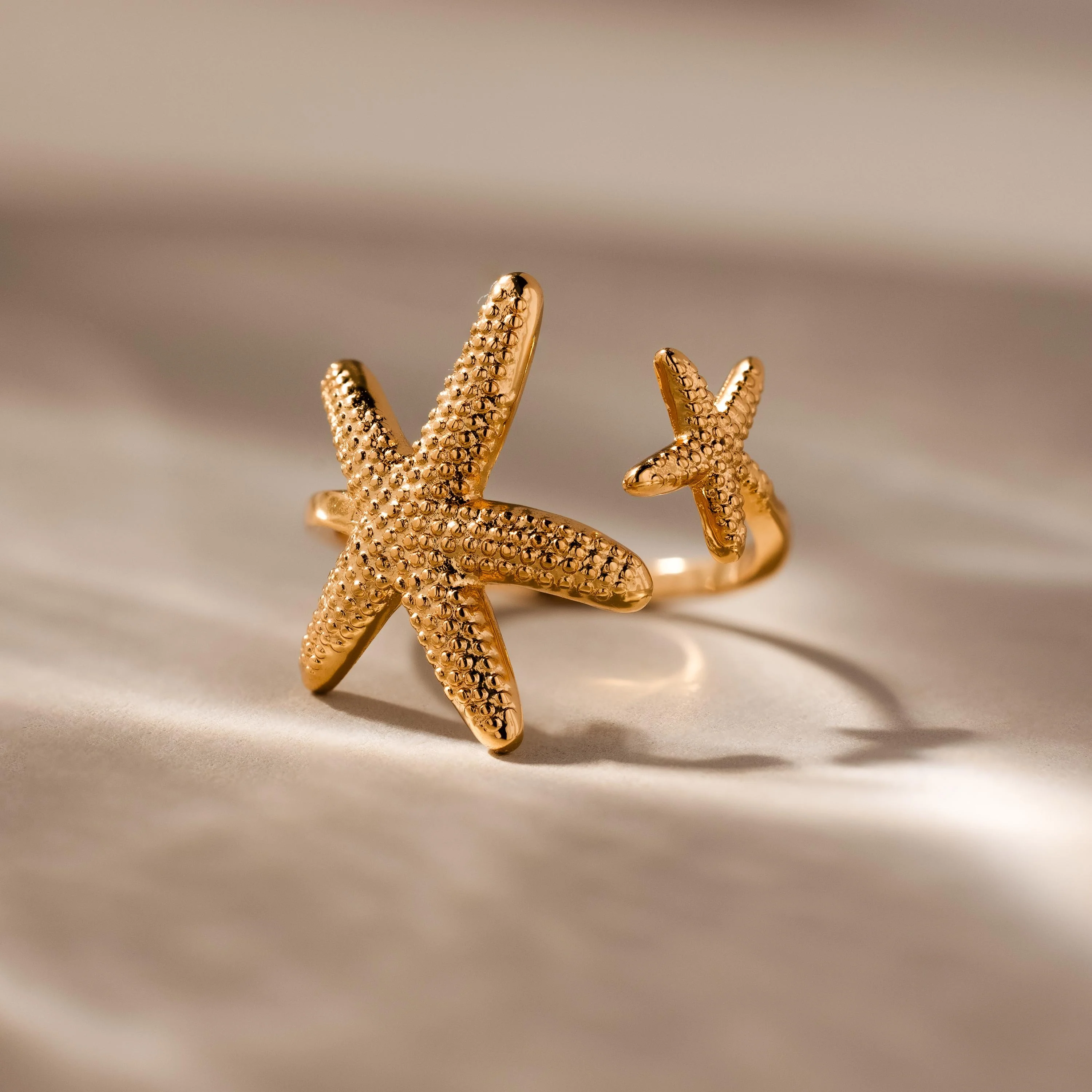 Open Duo Starfish Ring - Image 7