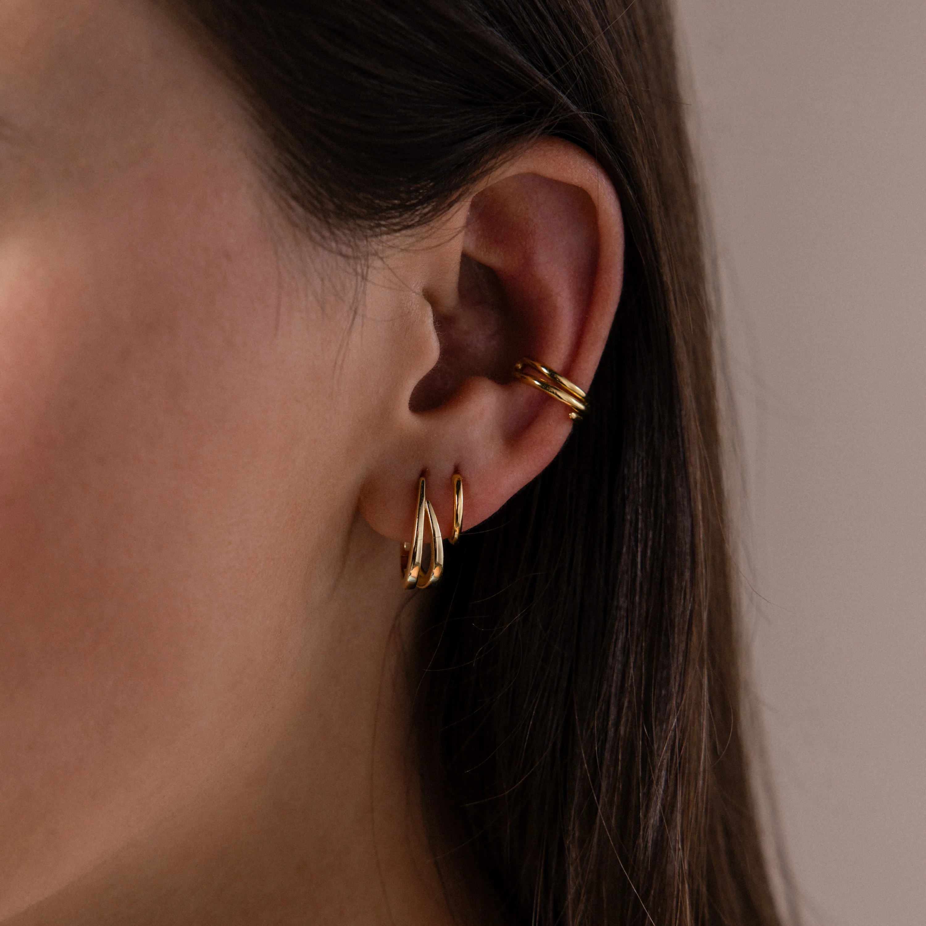Oval Duo Hoops - Image 6