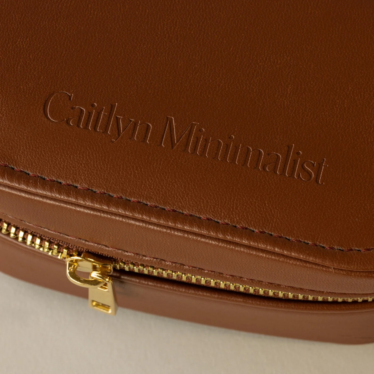 Oval Leather Jewelry Box - Image 5