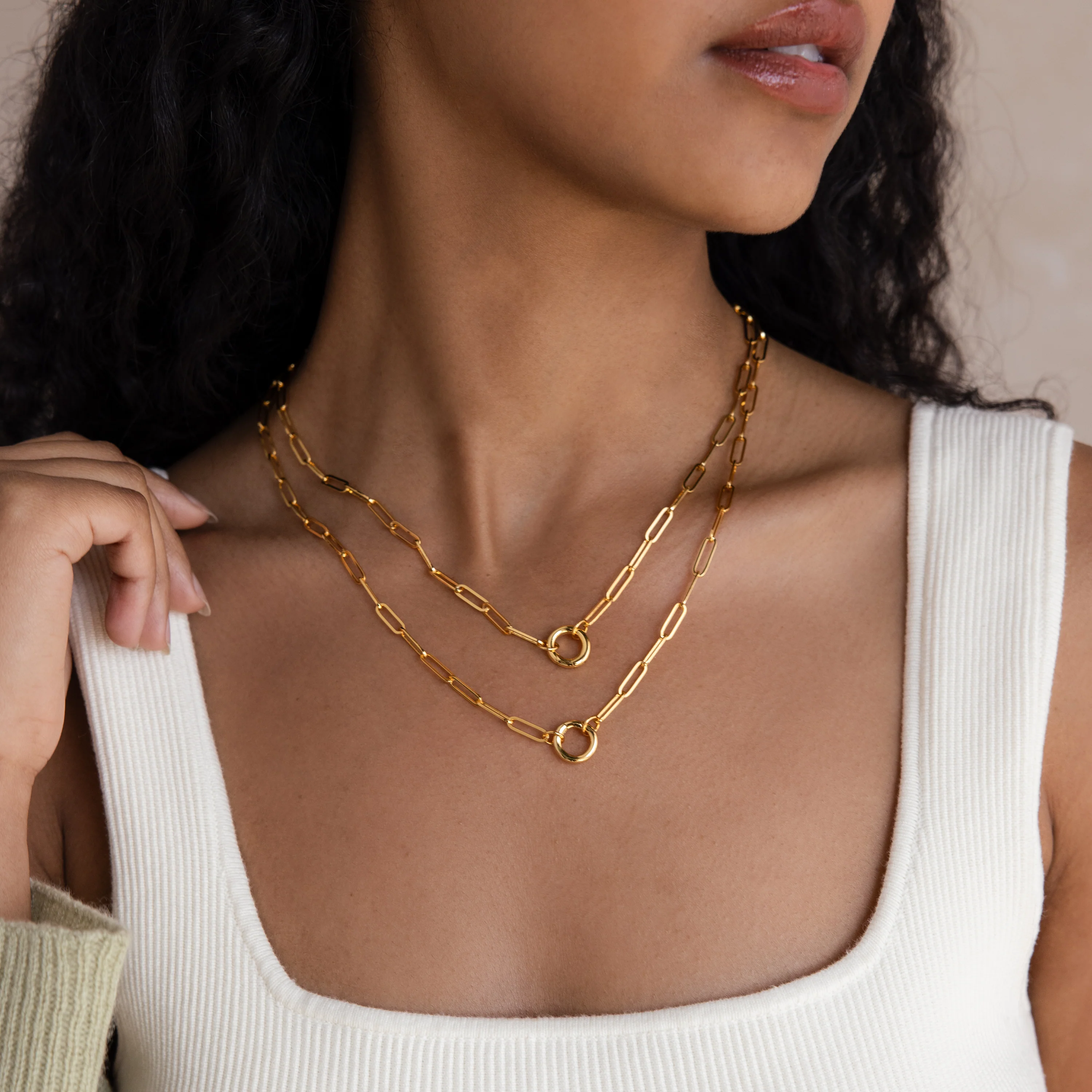 Paperclip Clasp Necklace - Image 9